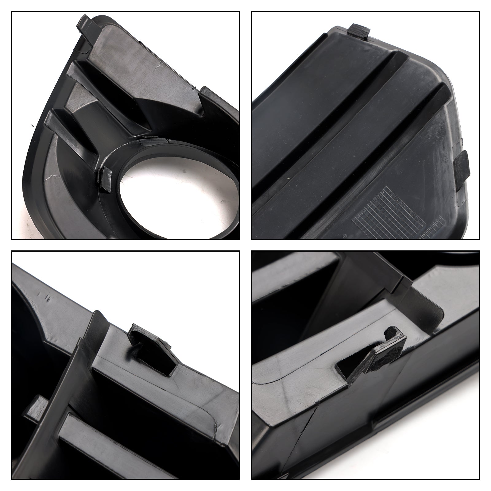 Audi Q5 2009-2012 2 delen voorste bumper grill mist lichtlampdeksel