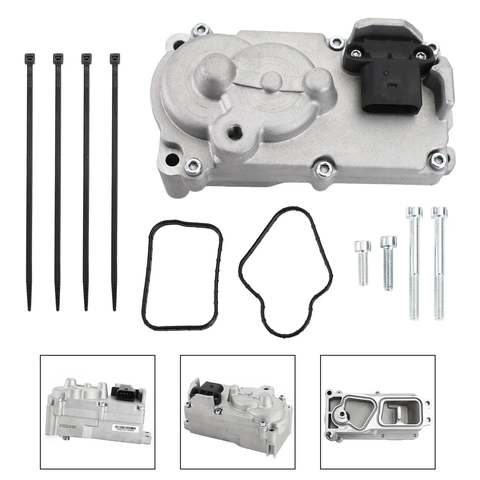 Dodge Ram Cummins VGT 6.7L Holset 5494878RX, 5494878, 68445522AA, 68481772AA, 587604, 3587605, 3587607, 3587608, 3794758, 3781632 Turbo Attuatore elettronico generico