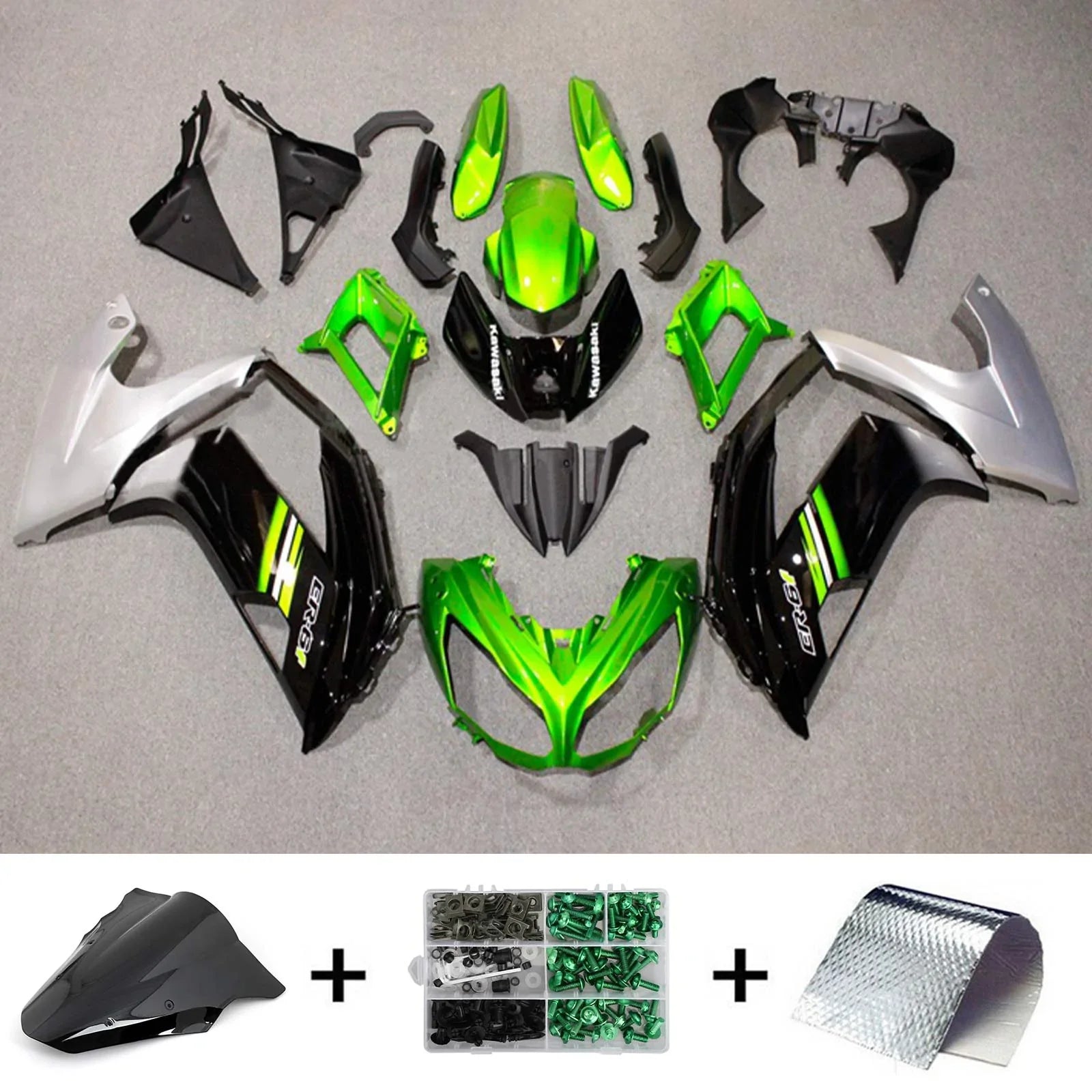 Zestaw owiewek Amotopart do Kawasaki ER6F/Ninja650 2012-2016 ogólny