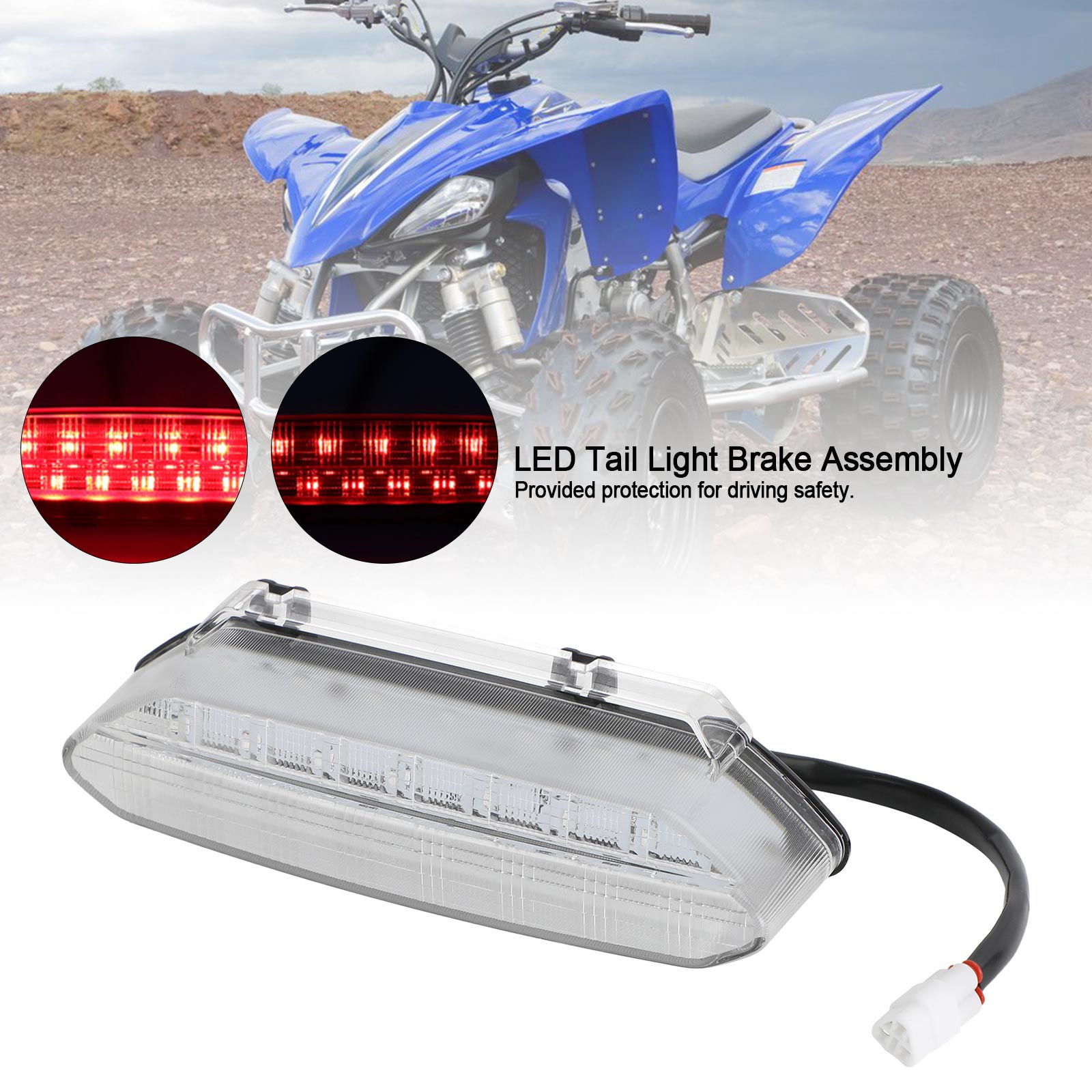YAMAHA YFZ450 YFZ 450 2006-2009 5TG-84710-21-00 Feu arrière LED Feu arrière