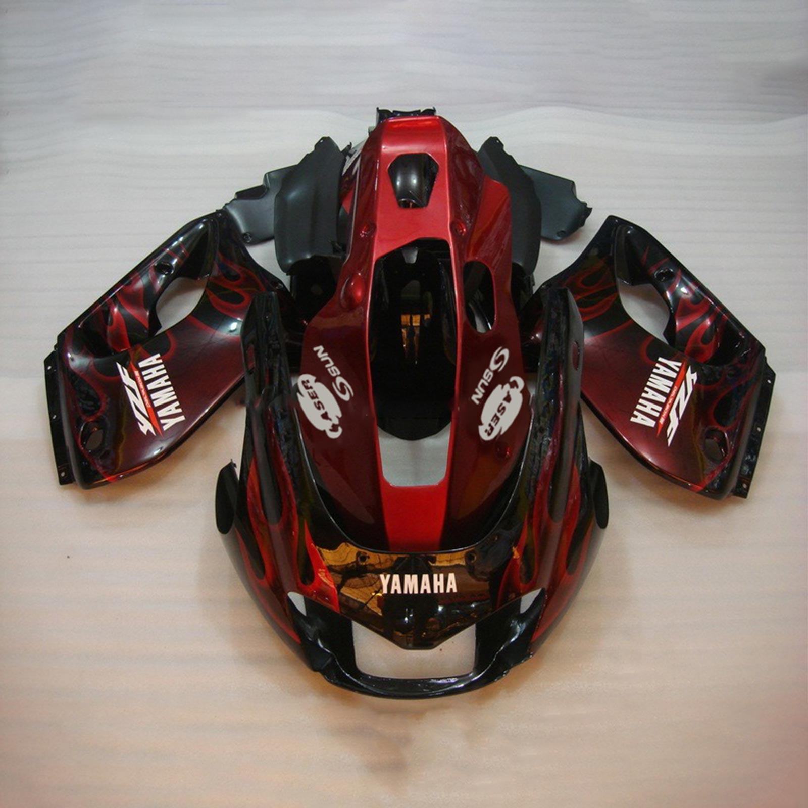 Amotopart Yamaha YZF1000R Thunderace 1997-2007 Kit de carénage Carrosserie ABS