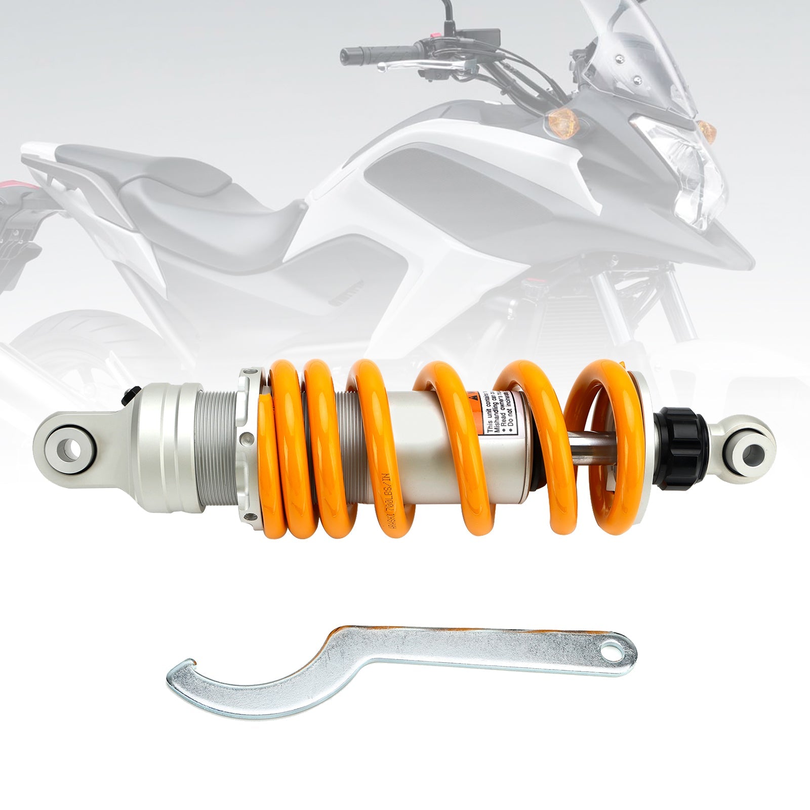Amortisseurs d'air de suspension arrière de HONDA NC700X 2012-2017 305mm
