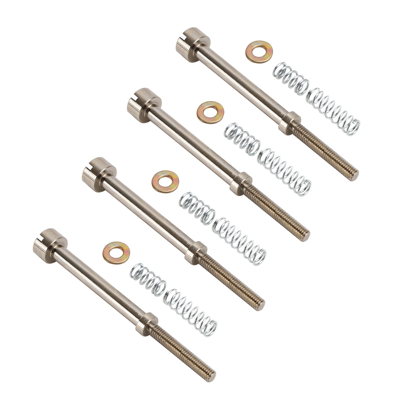 Kit de reconstrucción de carburador de 4 piezas, bujía de tornillo inactivo para Big Twin 90-06 27006-88