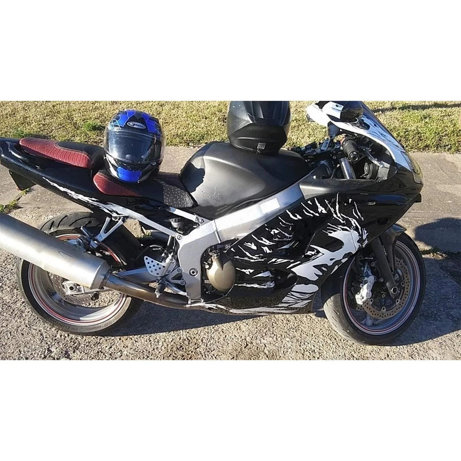 Amotopart Kuipset Voor Kawasaki ZX6R 636 2000-2002 ZZR600 2005-2008