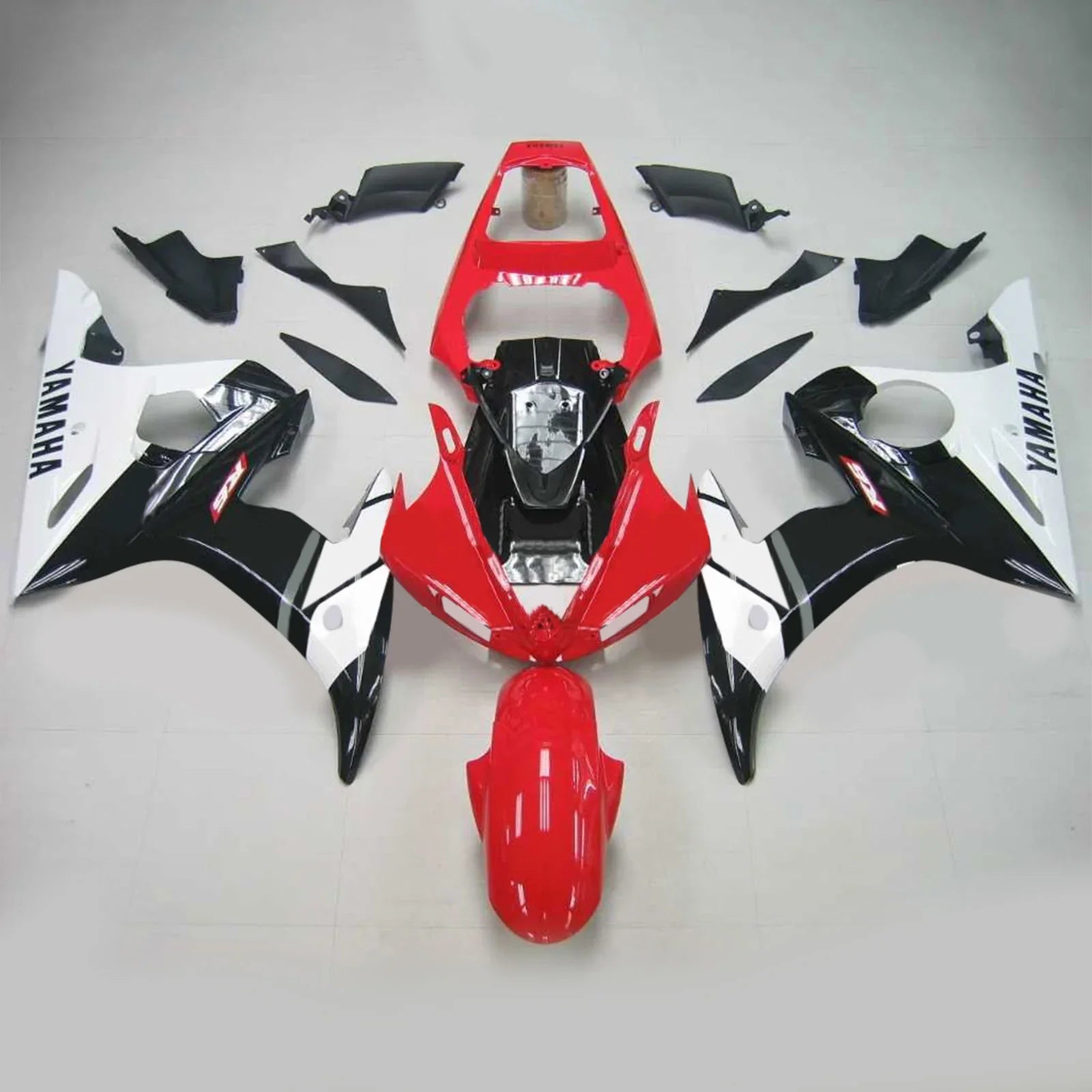 Kit de carénage Amotopart pour Yamaha YZF 600 R6 2003-2004 R6S 2006-2009