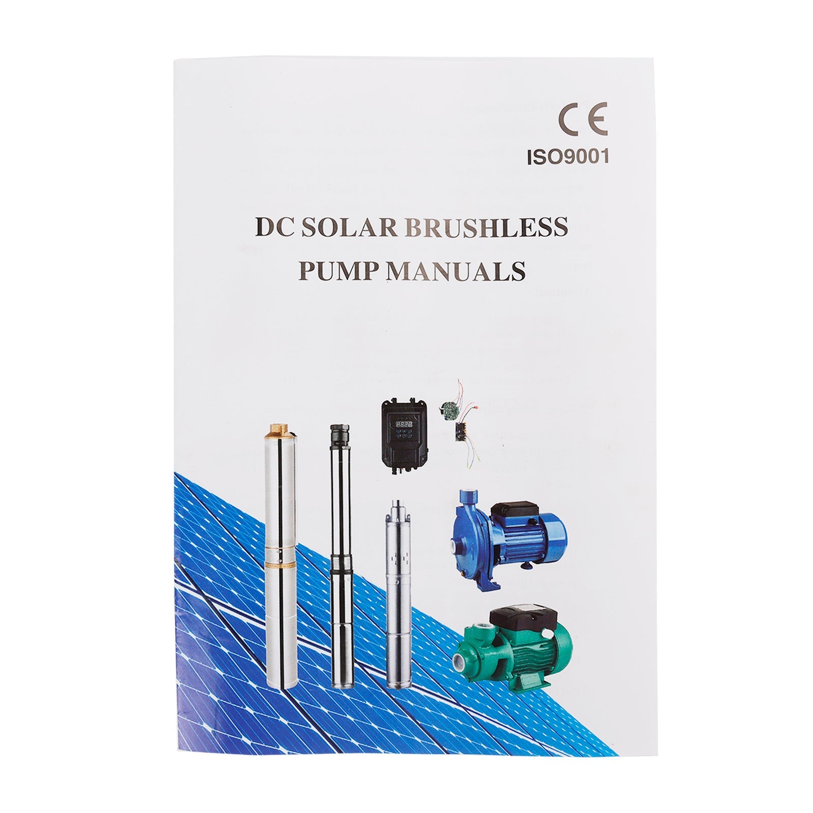 Pompa sommergibile solare per acqua profonda da 3" 24V 350W con MPPT integrato