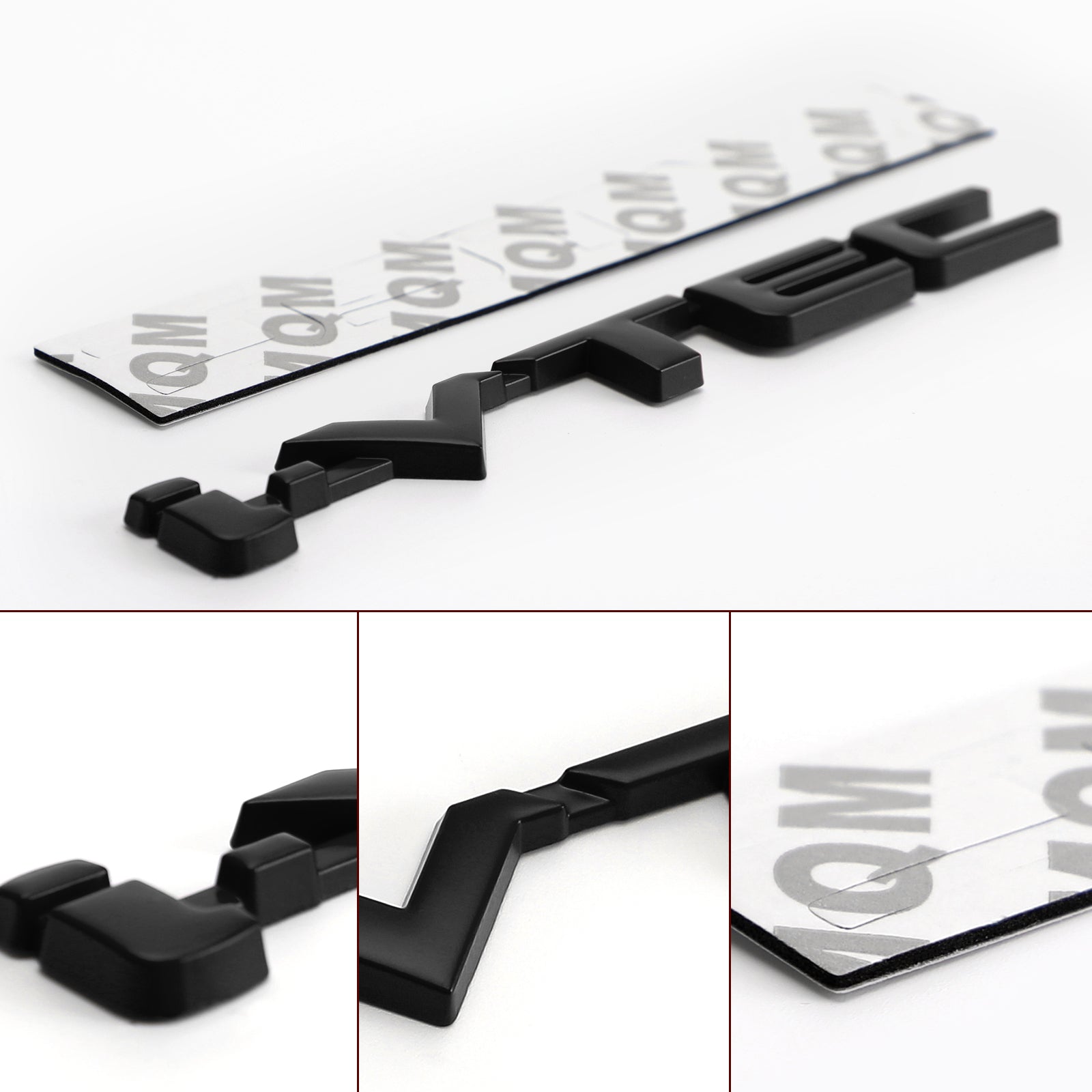 3d metal i-vtec auto trunk turbo fender emblème badge adesivi adesivi argent generico