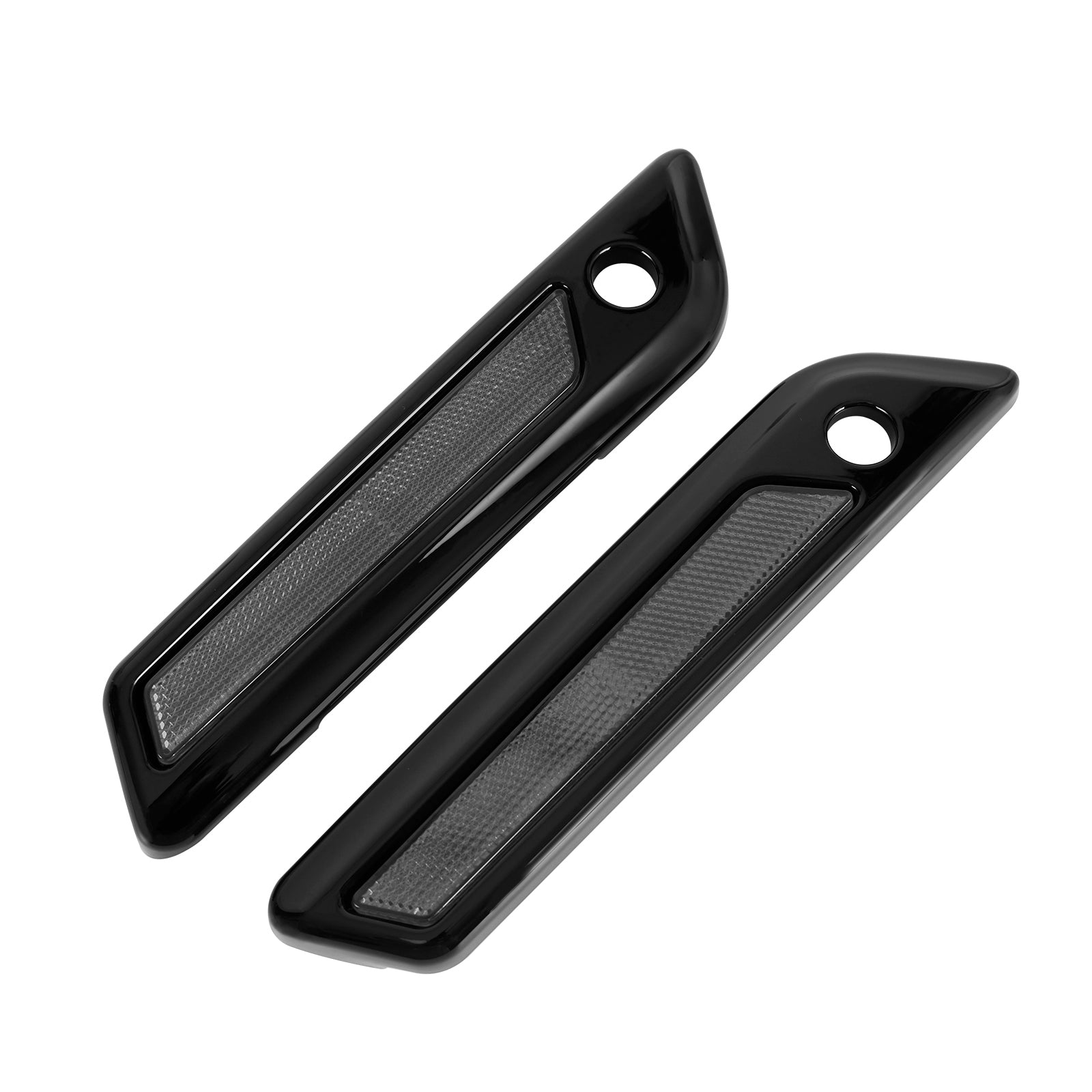 Coperchio di loquet di borse laterali per bagagli, per Touring Road Glide King 14-23, grigio carbone