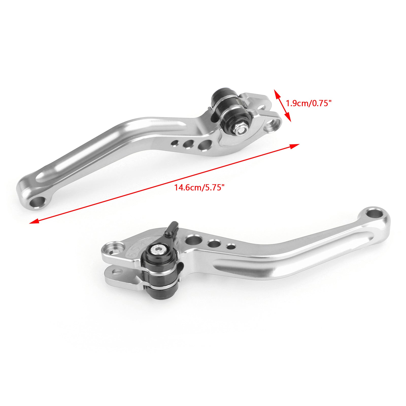 Zavorna ročica kratke sklopke za KTM 390 2019 Silver Generic