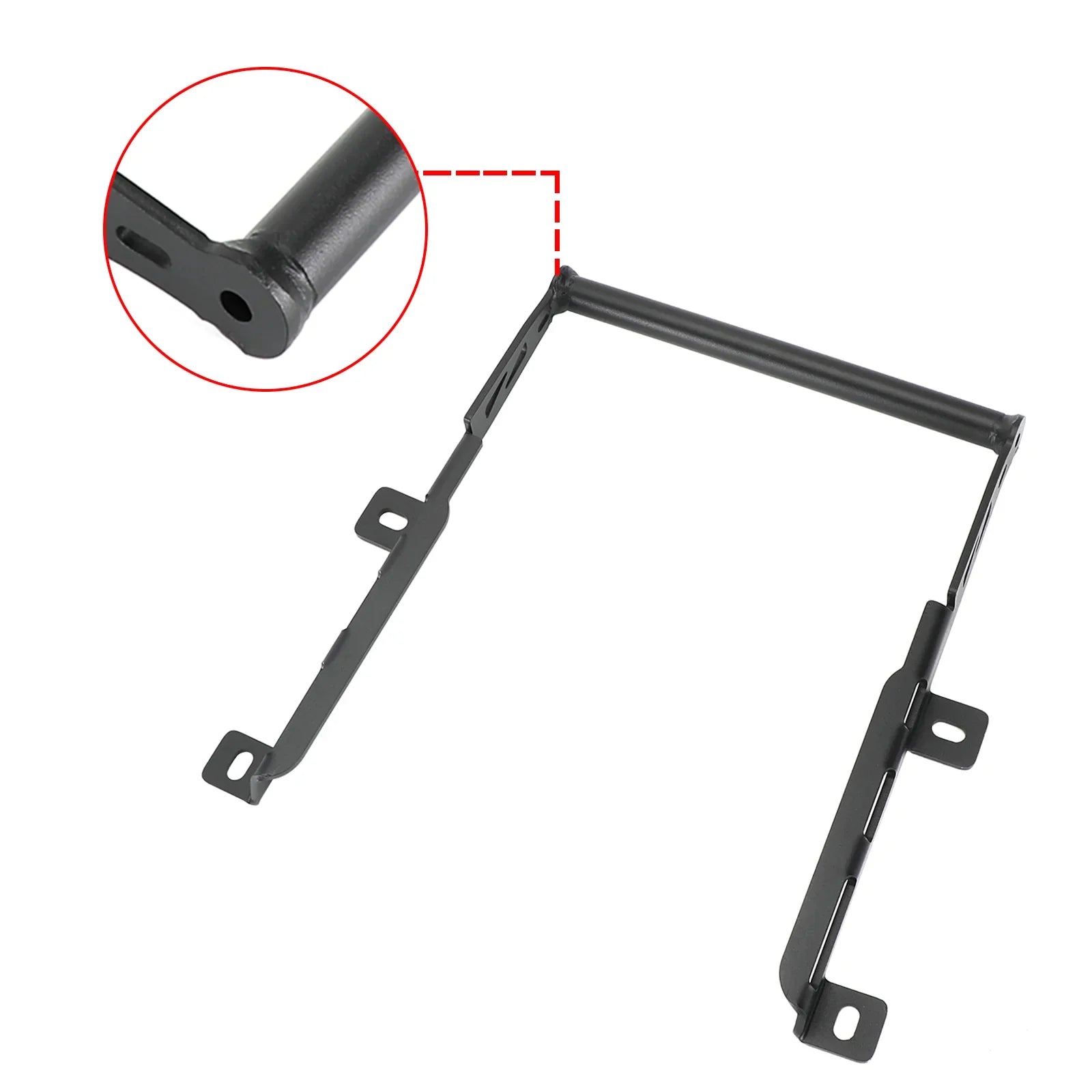 Support d'extension Gps Téléphone Navi Support Noir 14Mm Convient Pour Cfmoto 800Mt 2021 Générique