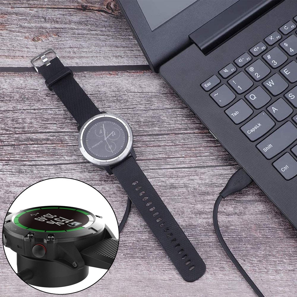 Polnilni kabel za USB polnilnik, združljiv z Garmin Fenix 5 5s 5x 6x 6s Plus