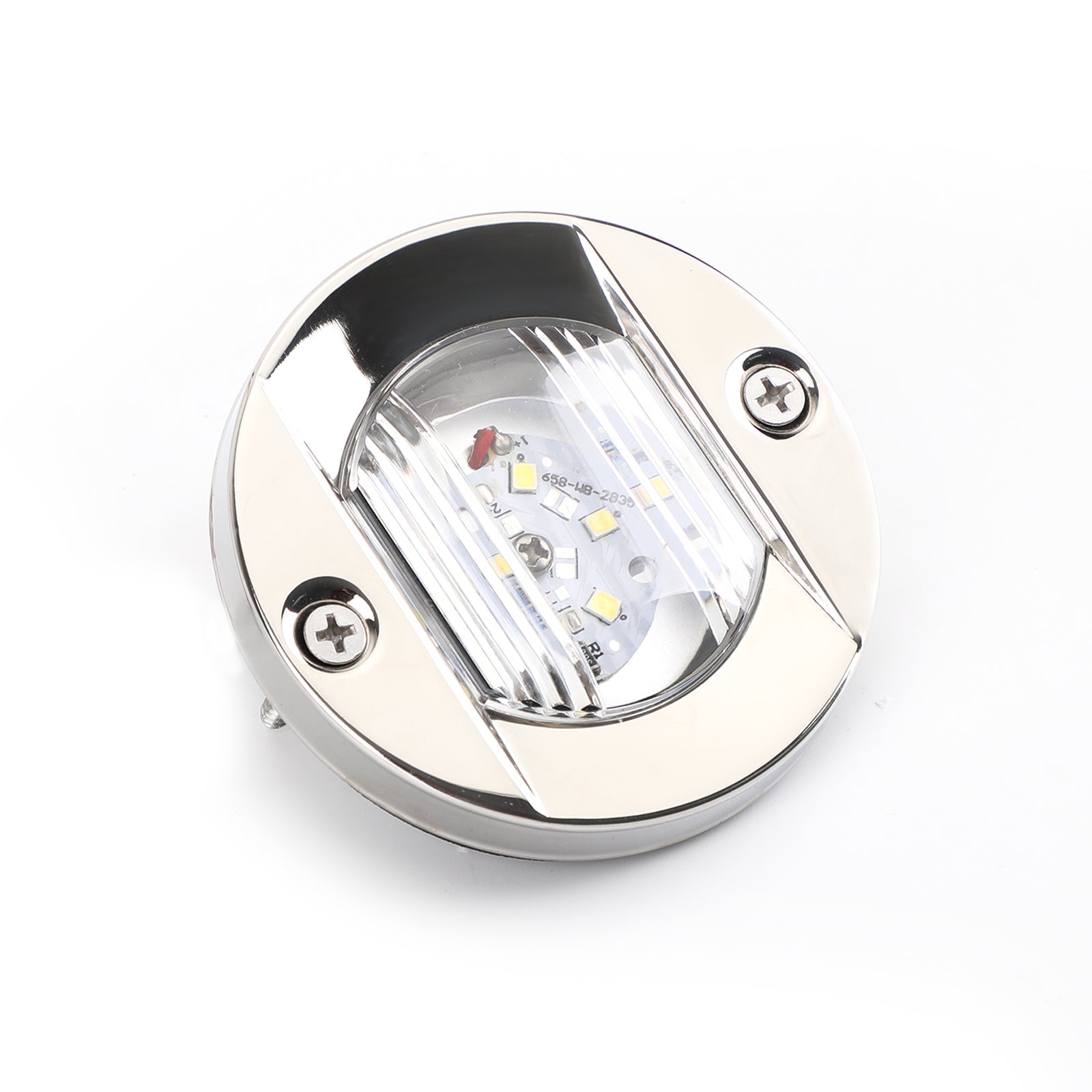2pcs LED mornariška jahta jahta krom sidrno krmo svetlob