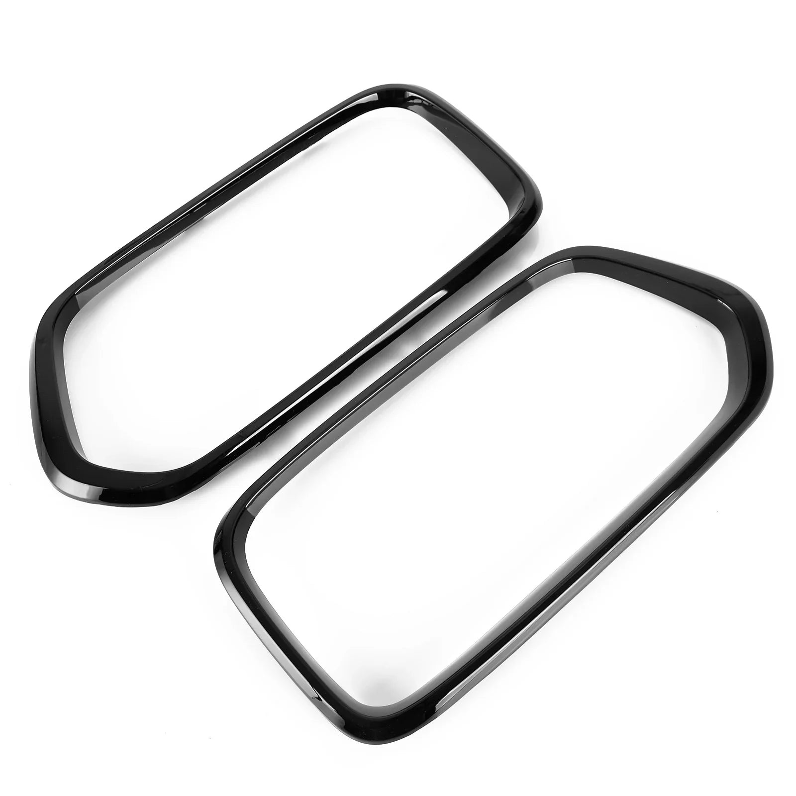 BMW X2 Serie F39 2018-2021 Rivestimento del telaio della griglia del paraurti anteriore nero lucido