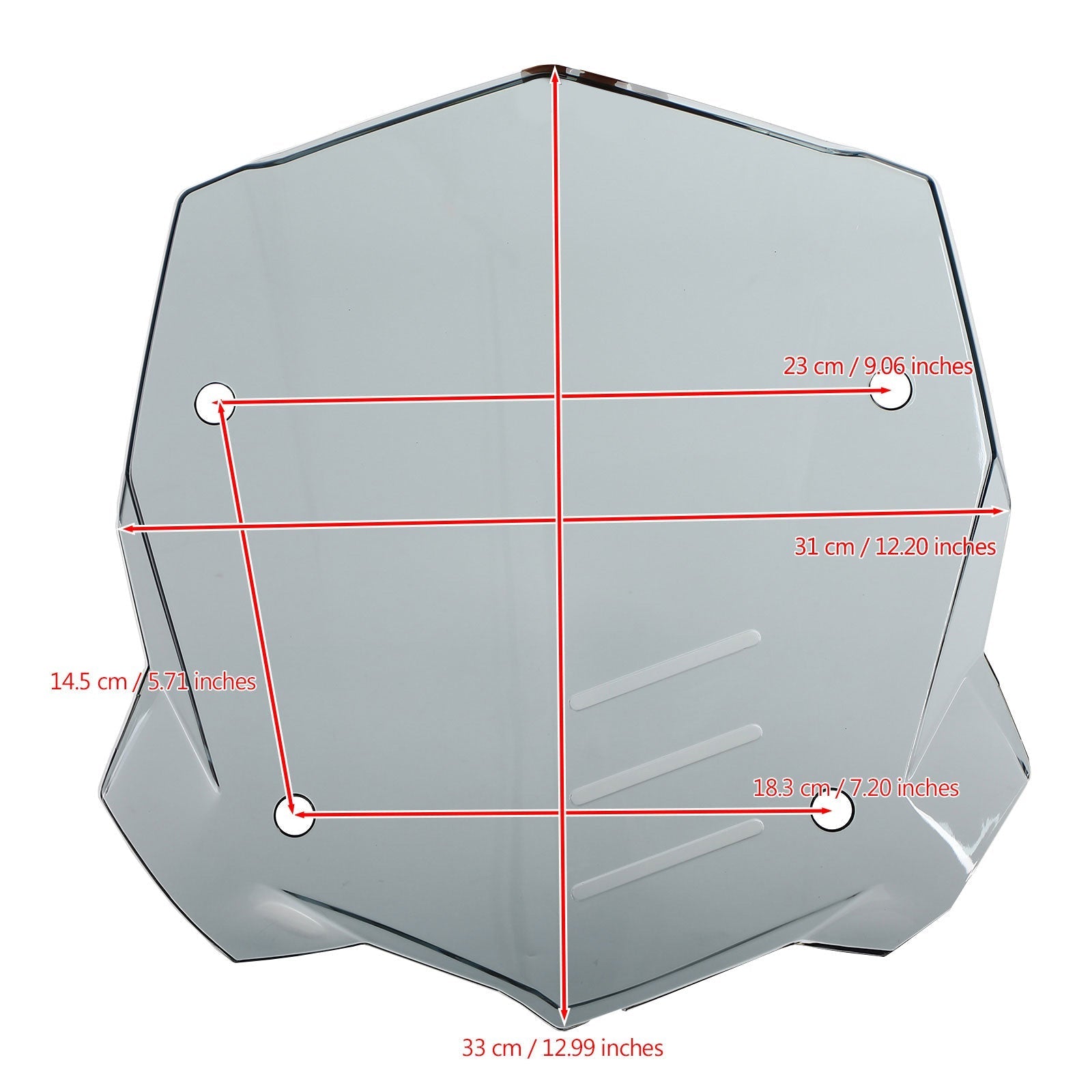 Spoltare il parabrezza adattato per BMW R1200GS LC/ADV R1250GS/AVVENTURA GENERALE