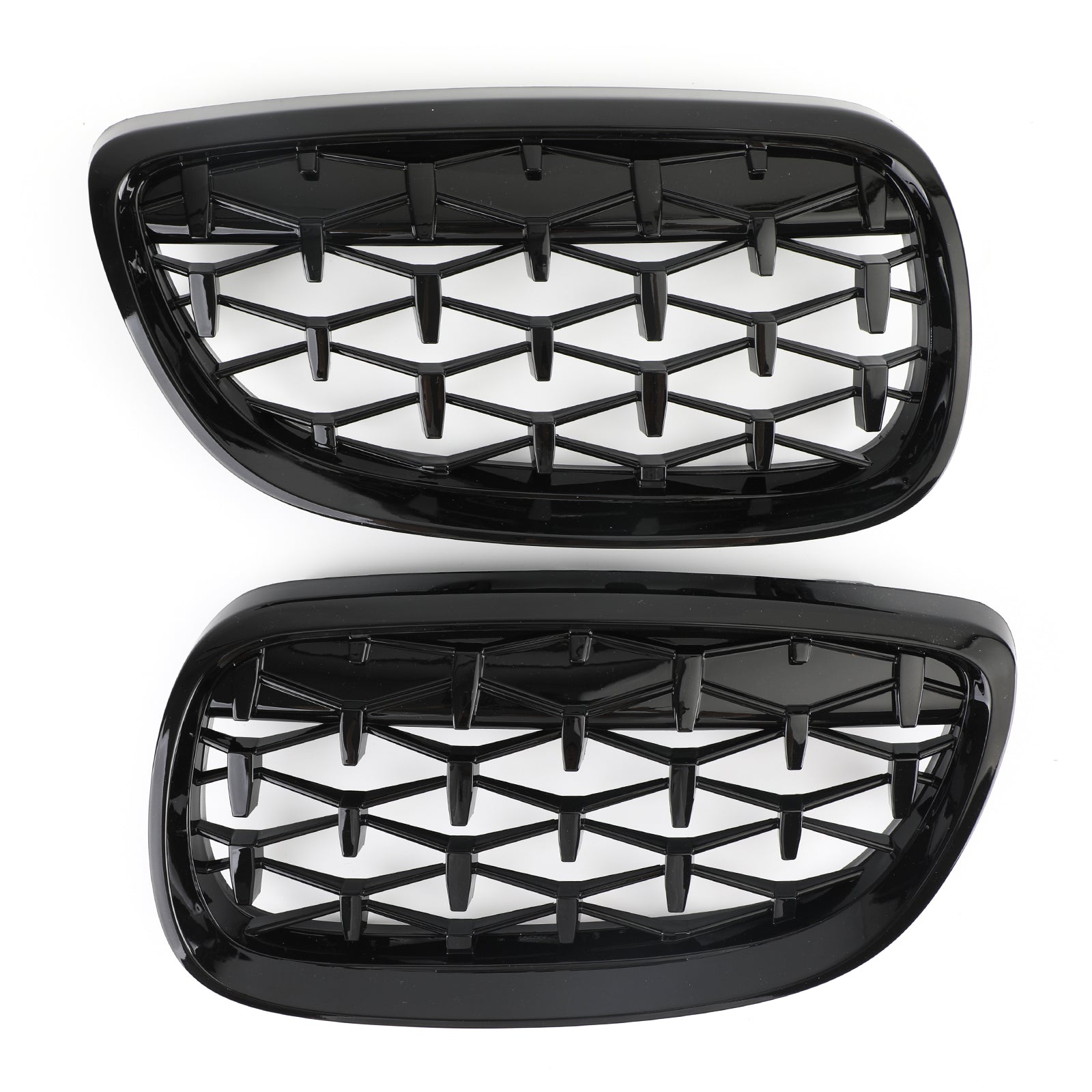 Areyourshop Grille de calandre avant pour BMW 2007-2010 E92 E93 328i 335i 2DR Meteor Black Generic