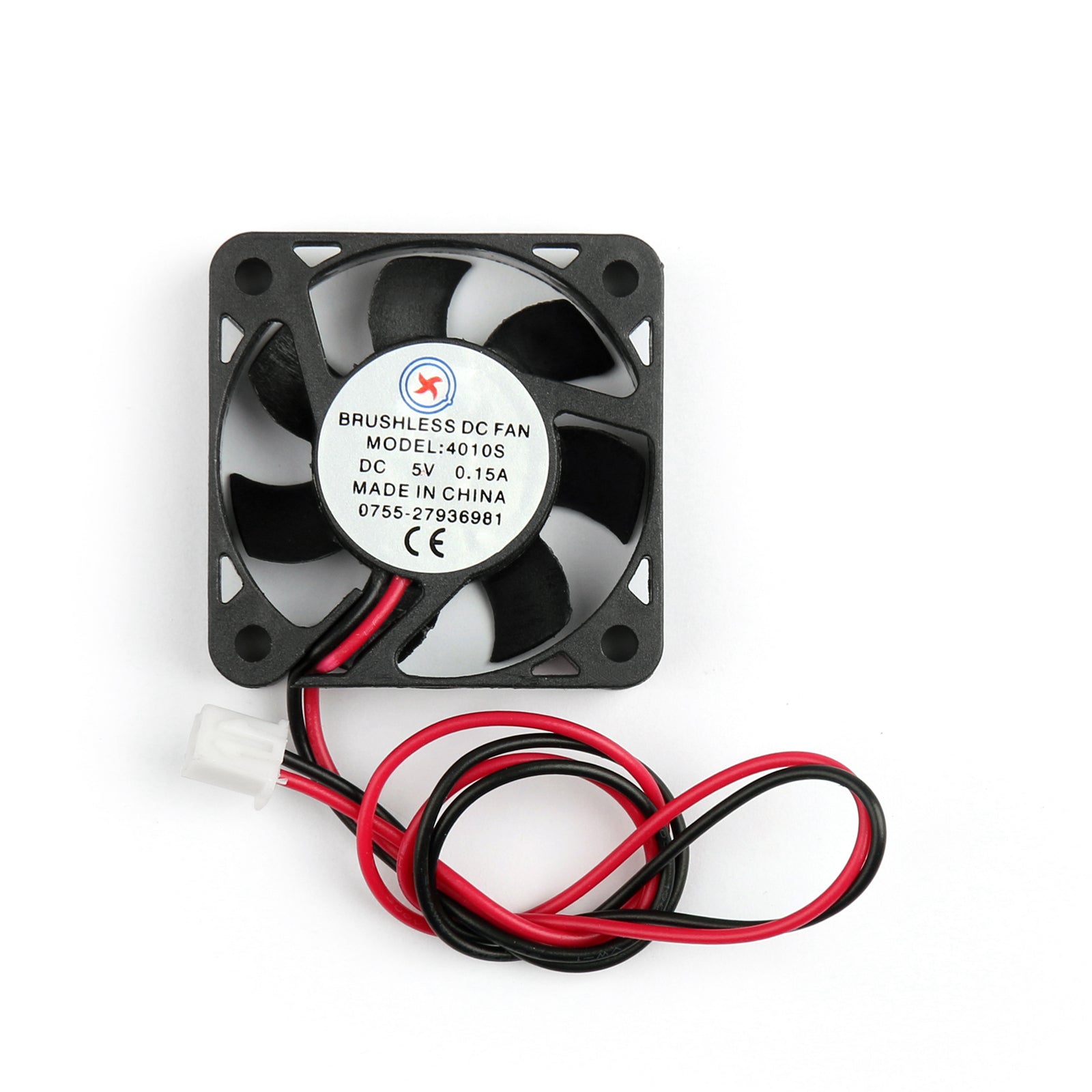 4 deli DC hladilni ventilator brez čopiča 5V 0,15a 4010S 40x40x10mm 2 zatič zatiči