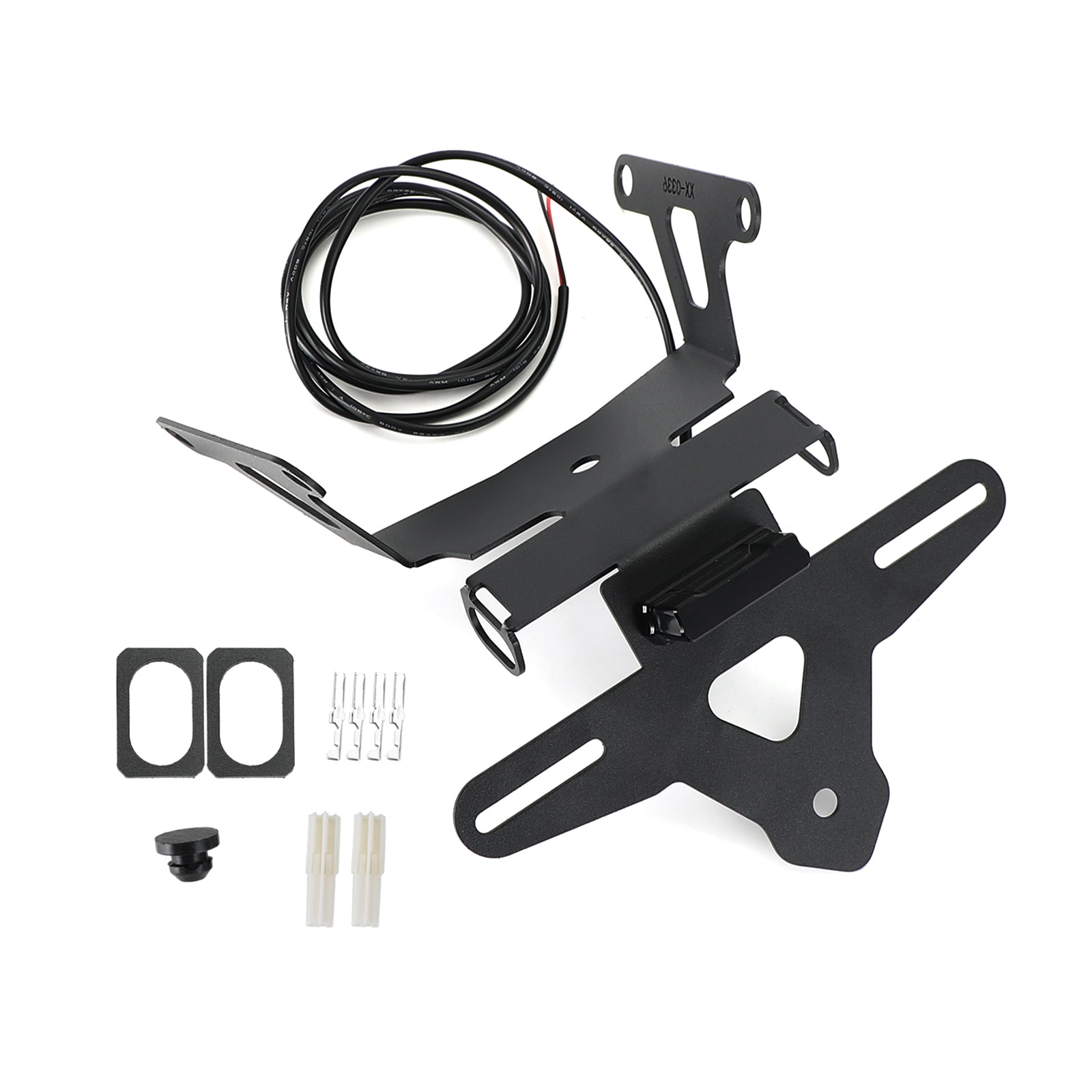 Support de cadre de support de plaque d'immatriculation pour Honda CB650R CBR650R 2021+ générique