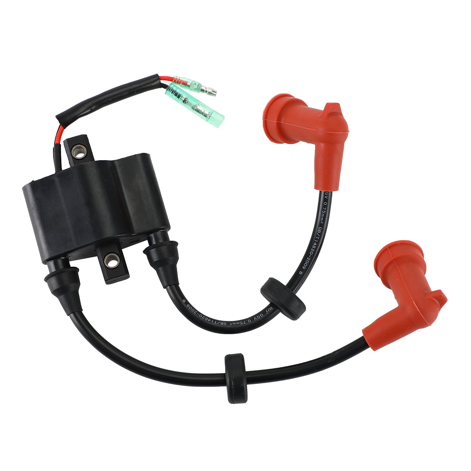 Gruppo bobina di accensione per barca fuoribordo Yamaha 9.9-15hp 6B4-85570-00 6B4-85530