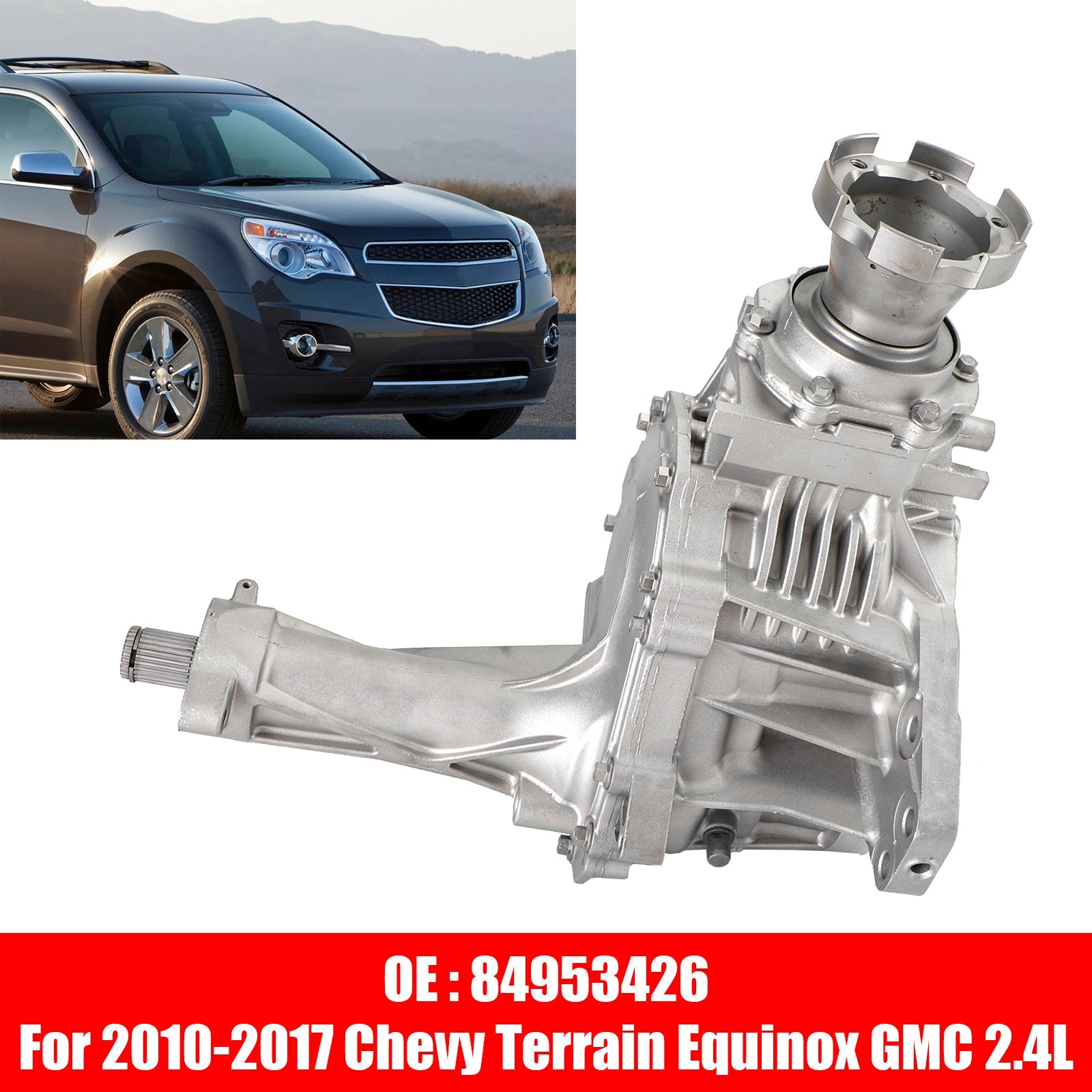 Chevrolet Equinox 2010-2017 con caja de transferencia de motor de 2,4 L 23247709 24263580 84953426 HOLLANDER 412-727