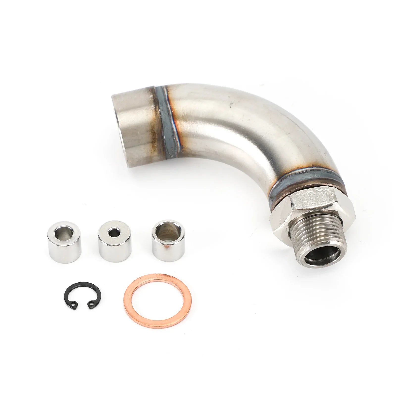 Lot De 4 Bouchons Filetés M18x1,5 Pour Capteur O2 - Acier Inoxydable - Universels Pour échappement Voiture