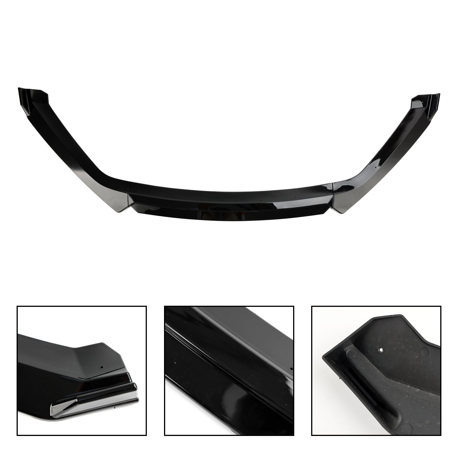 Alerón delantero de rendimiento negro brillante para Seat Leon 5F 2012-2020