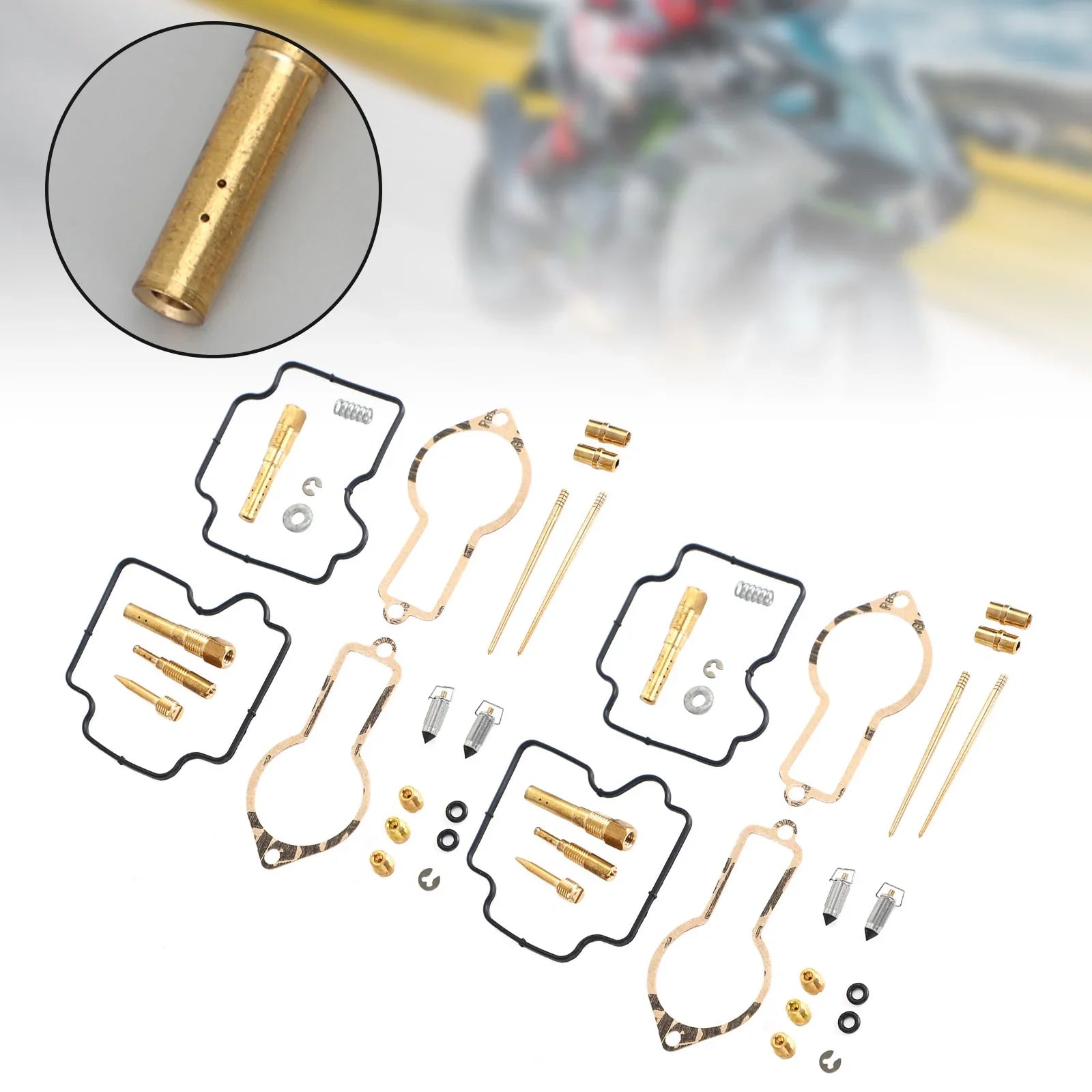 Kit de reparación del carburador derecho y izquierdo para Honda XL600R 1983-1987 Generic