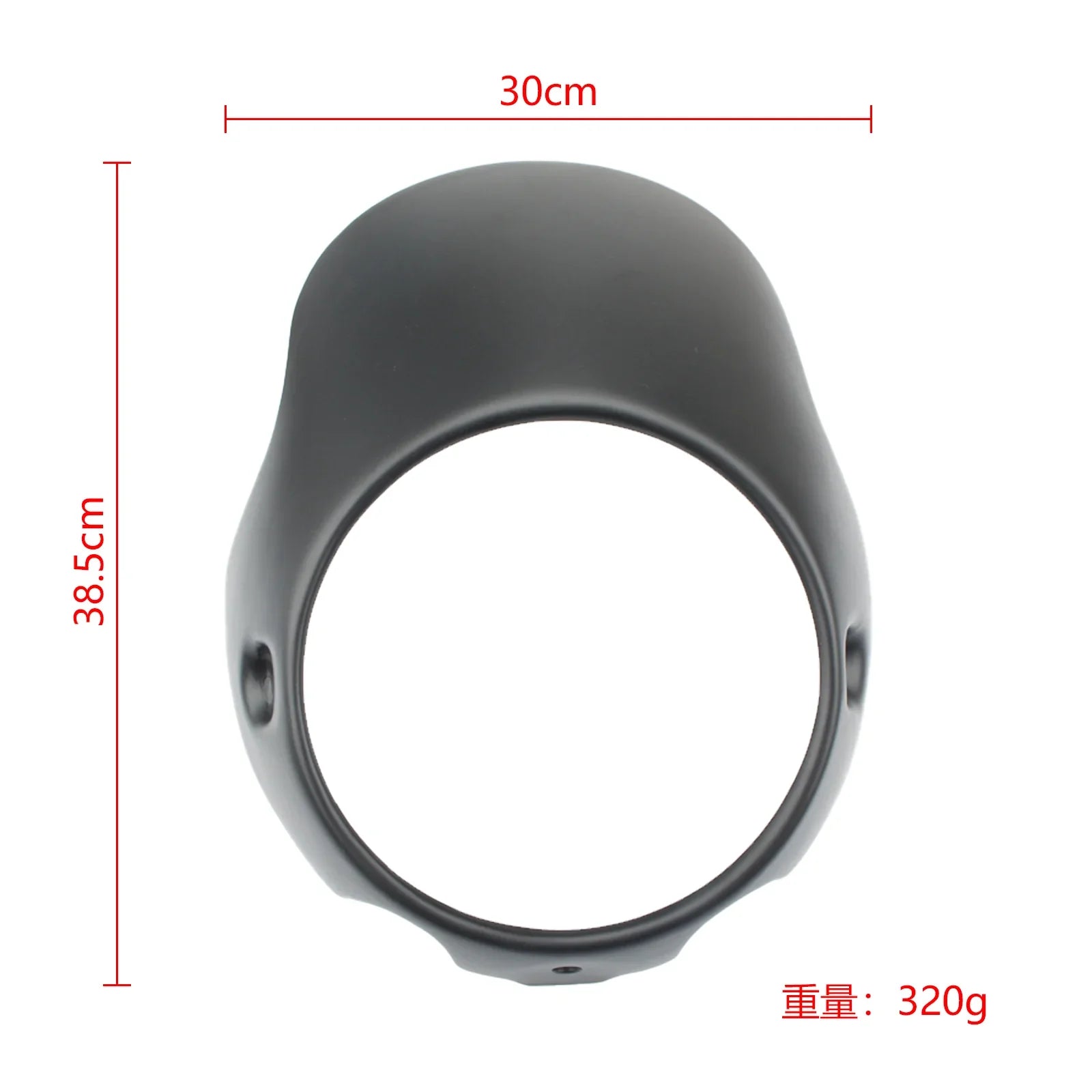 Couverture de pare-brise de carénage de phare pour CB150 Bonneville T100 Monster générique