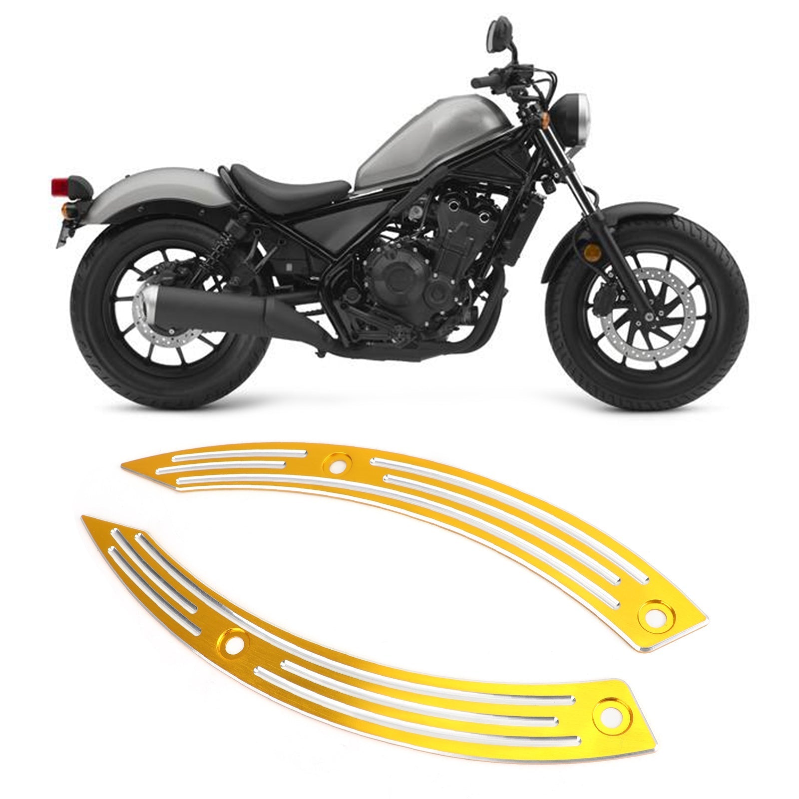 Placca di copertura di audacia posteriore della moto Honda Honda 2017-2019 Rebel CMX500 CMX300