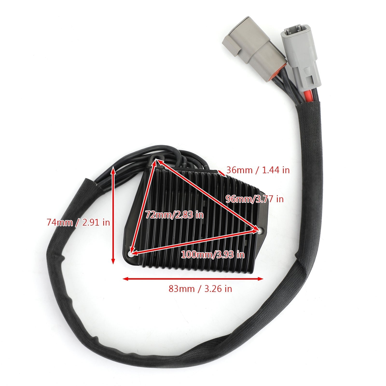 Rectificador regulador de voltaje para Buell XB9R Firebolt 2002-2007 P/N.Y1302-02A8 Genérico