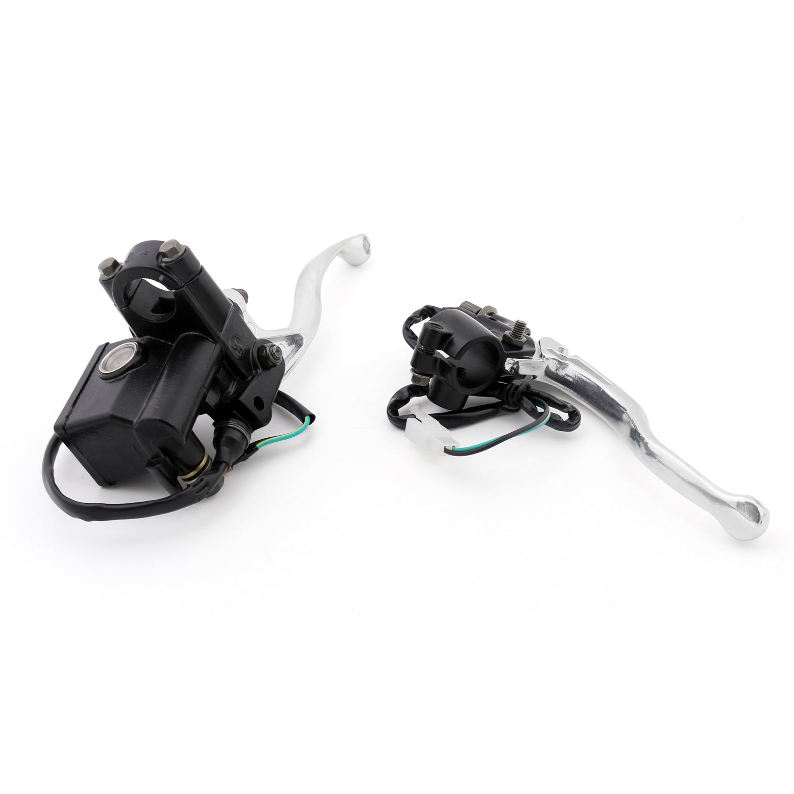 Leve frizione freno serbatoio comando manubrio 7/8'' per Yamaha TW125 200 225 generico