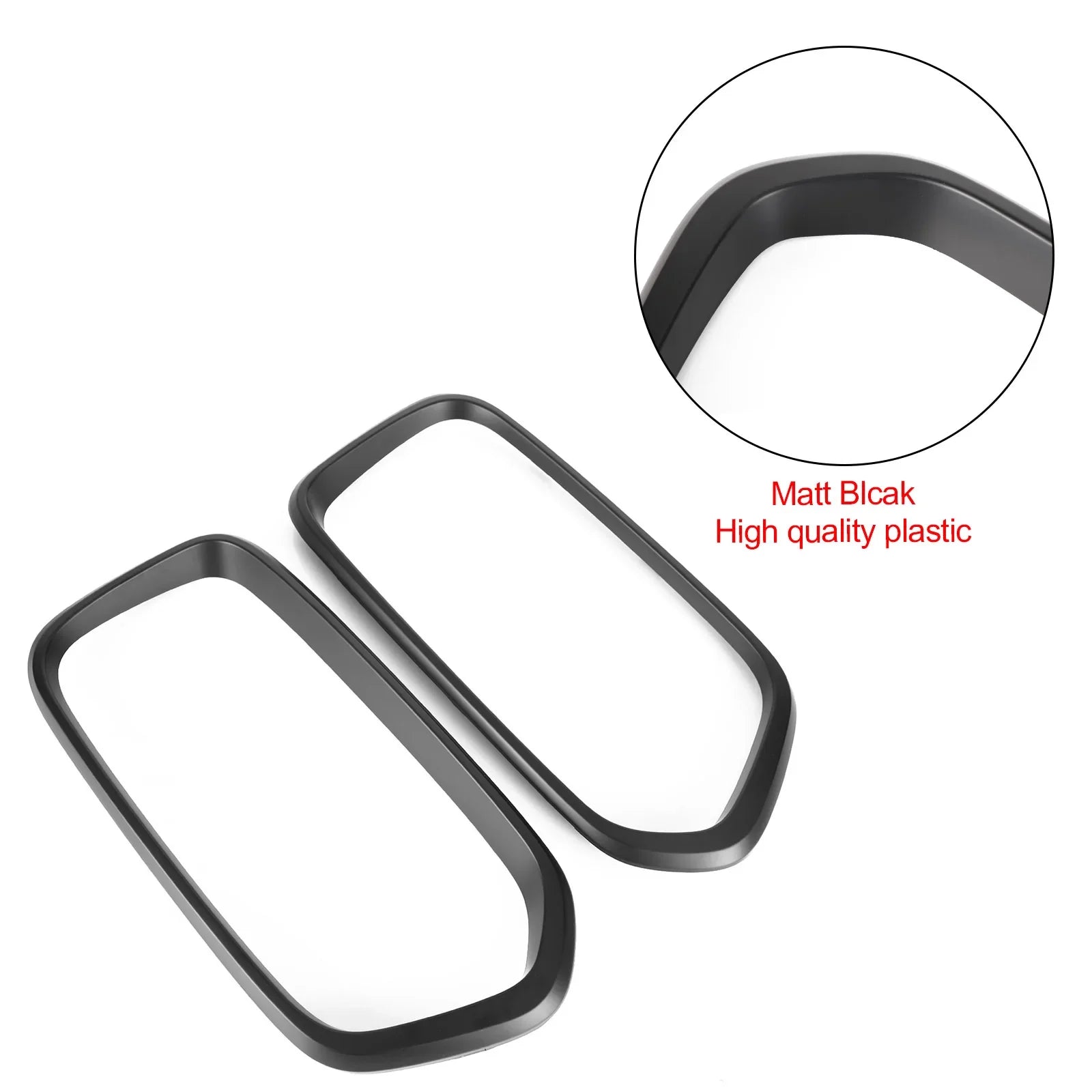 2018-2021 BMW X2 Series F39 Matt musta etupuskurin säleikkö rungon verhoilu