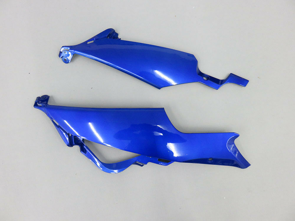 Amotopart Plastic Injectie Kuip Kit Blauw Zwart Fit Voor Suzuki GSXR600/750 2006-2007 Generiek