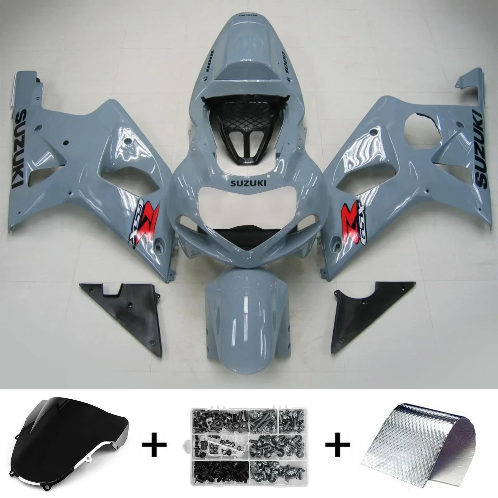 Amotopart Suzuki GSXR1000 2000-2002 K1 K2 suojasarja