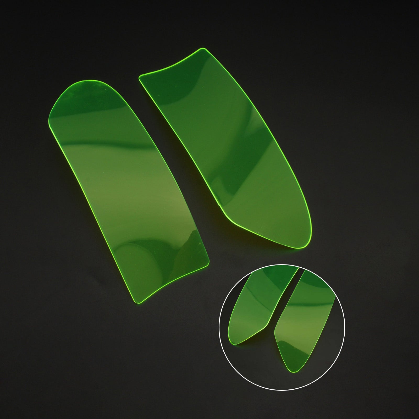 Obiektyw przed przednim reflektorem obiektywu nadaje się do Honda CBR 600 RR 13-18 Generyczny dym