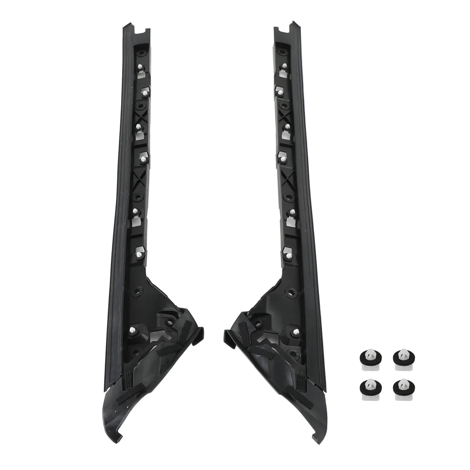 LH + RH Listwa wykończeniowa wnętrza przedniej szyby dla Ford Explorer 2011-2019 Generic