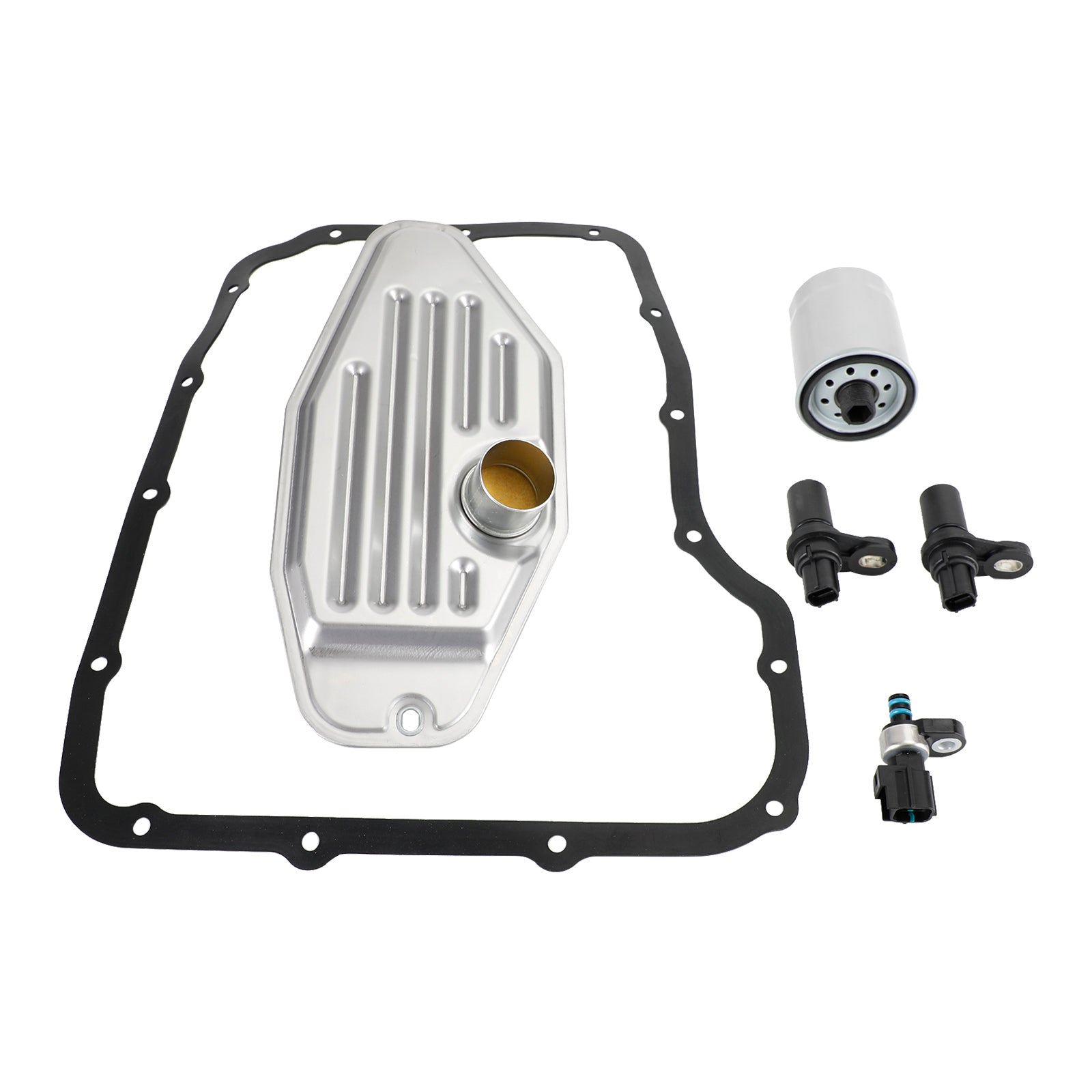 2006-2010 Jeep Commander 45RFE 545RFE 68RFE transmissiesensor met 4WD-filterset panpakking