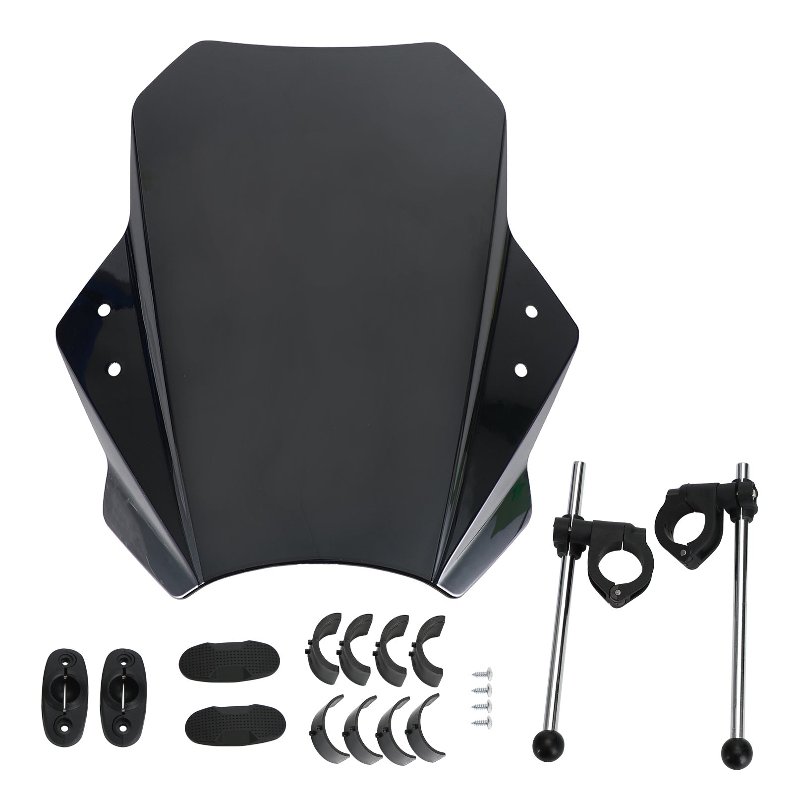 Mumo generico del parabrezza regolabile in moto universale 22 mm 28 mm 28 mm