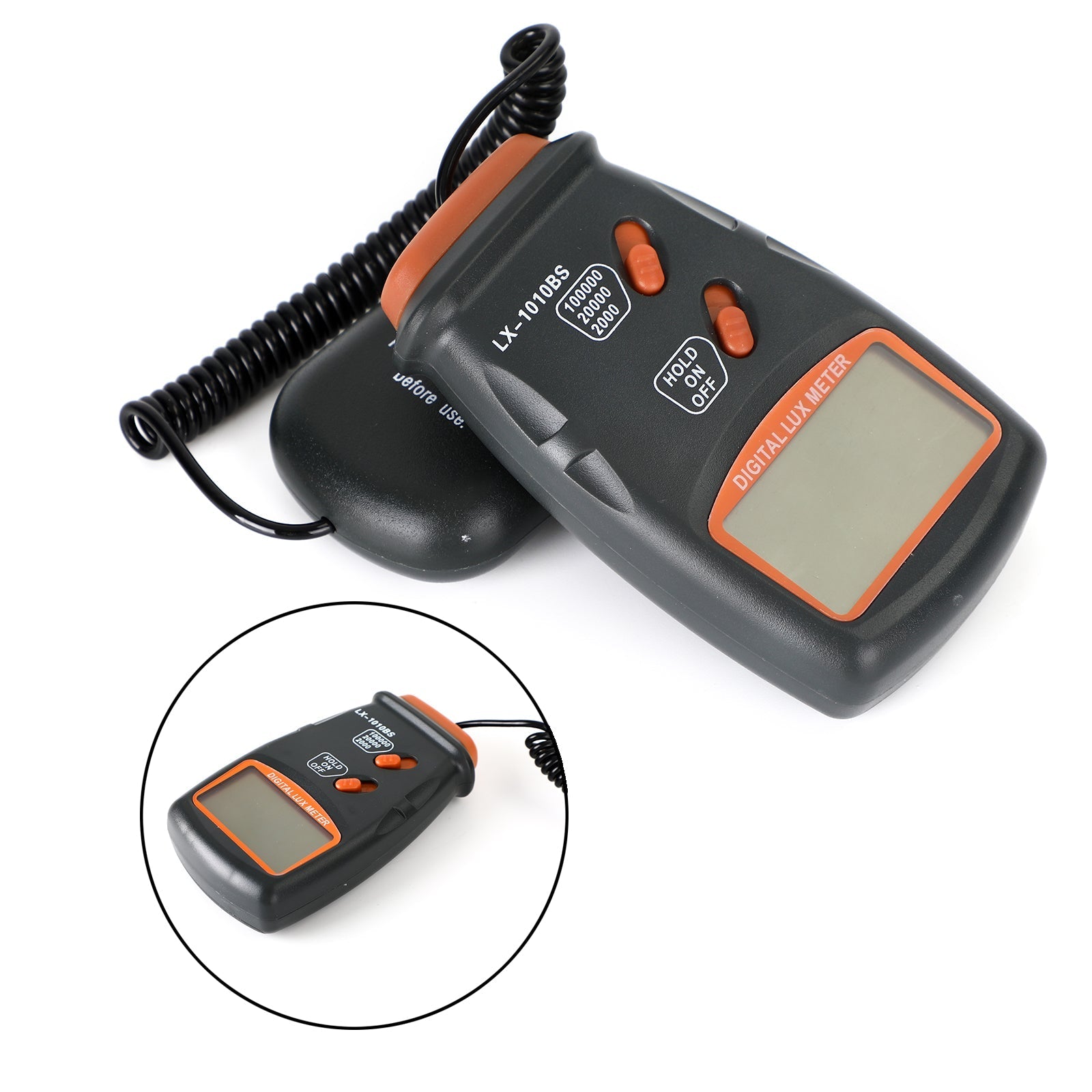 Dokładność 0-100 000 luksów Cyfrowy miernik światła do uprawy hydroponicznej Fotometr Luksomierz