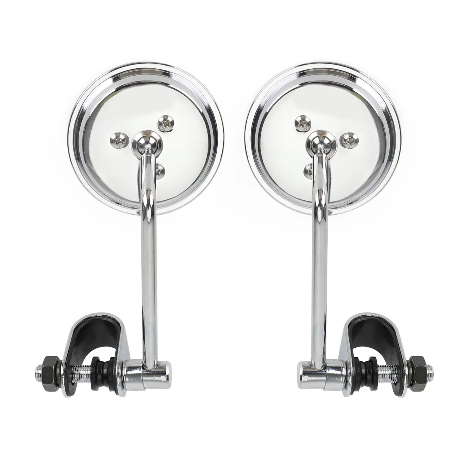 Old Style Pliers 3 "Round Mirrors -tang voor café racer chopper bobberpaar generiek