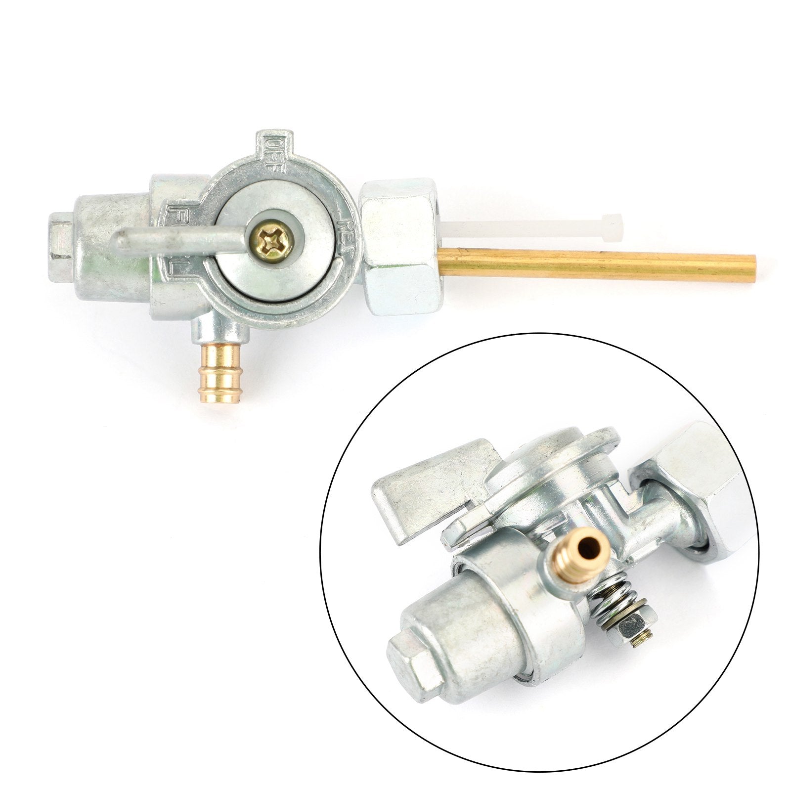 Grifo de combustible para Yamaha YG5 YG1 YZ80 L5T RX50 DT80 TY80 367-24500-04 Genérico