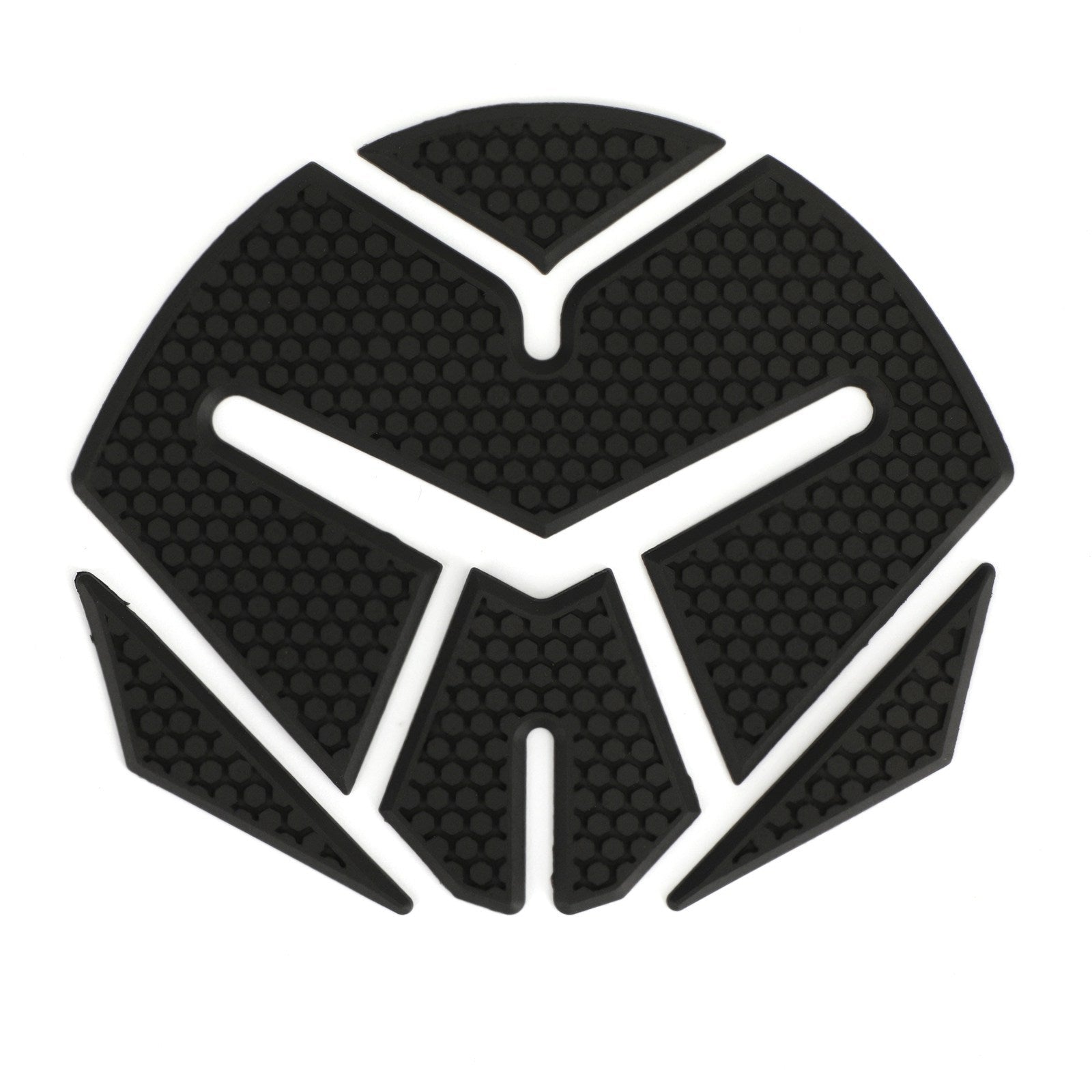 Naarmuuntumaton kumikaasu/polttoainetankin tyyny moottoripyörälle Uusi moottoripyörä Generic Blackissa