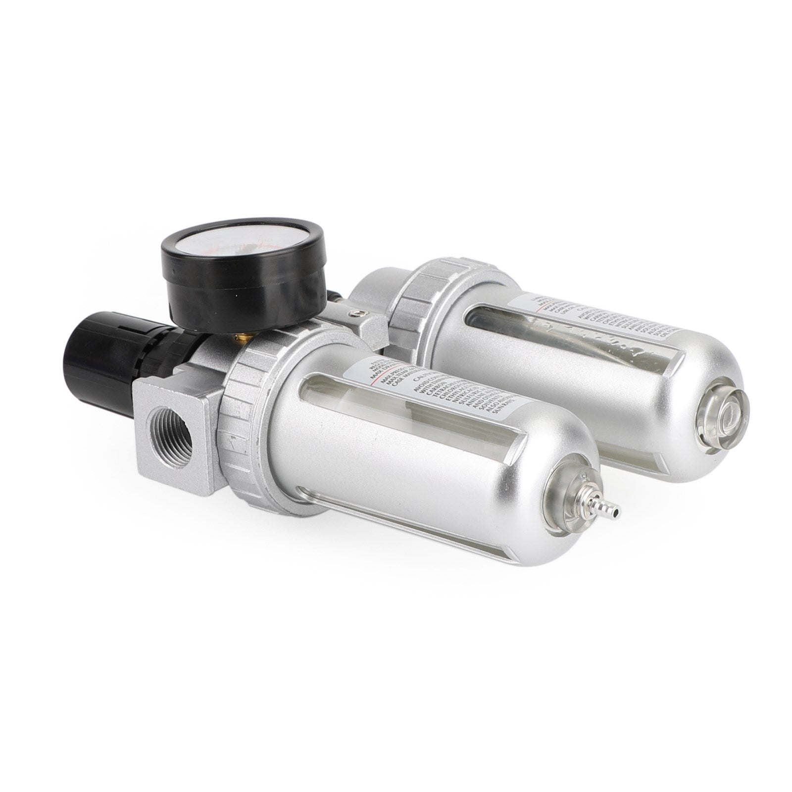 Strumenti per trappole separatore acqua olio filtro compressore aria 1/2" con manometro regolatore