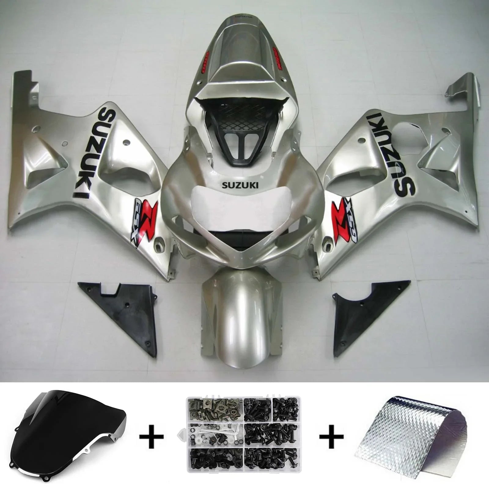 Amotopart Suzuki GSXR1000 2000-2002 K1 K2 suojasarja
