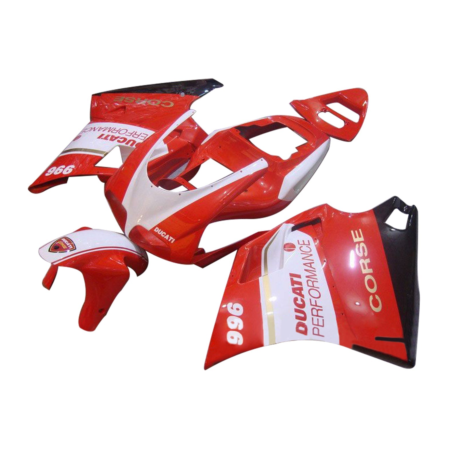 Amotopart Ducati 996 748 1996-2002 Zestaw nadwozia ABS Fairing