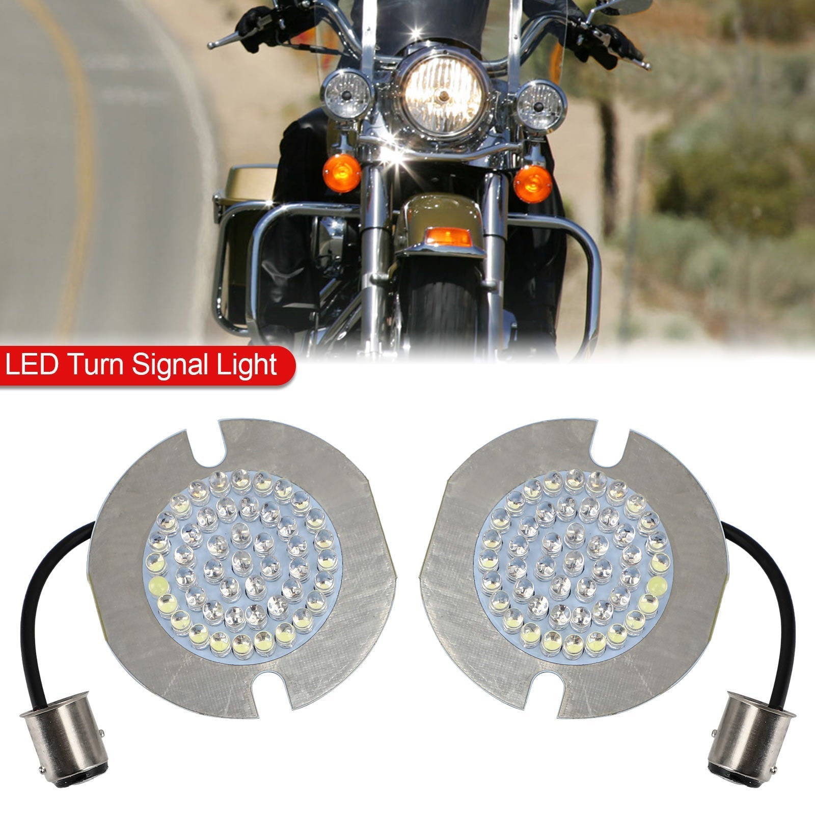 Takana vilkkuva valo 1157 LED DYNA Touring Electra Glide Road Generic