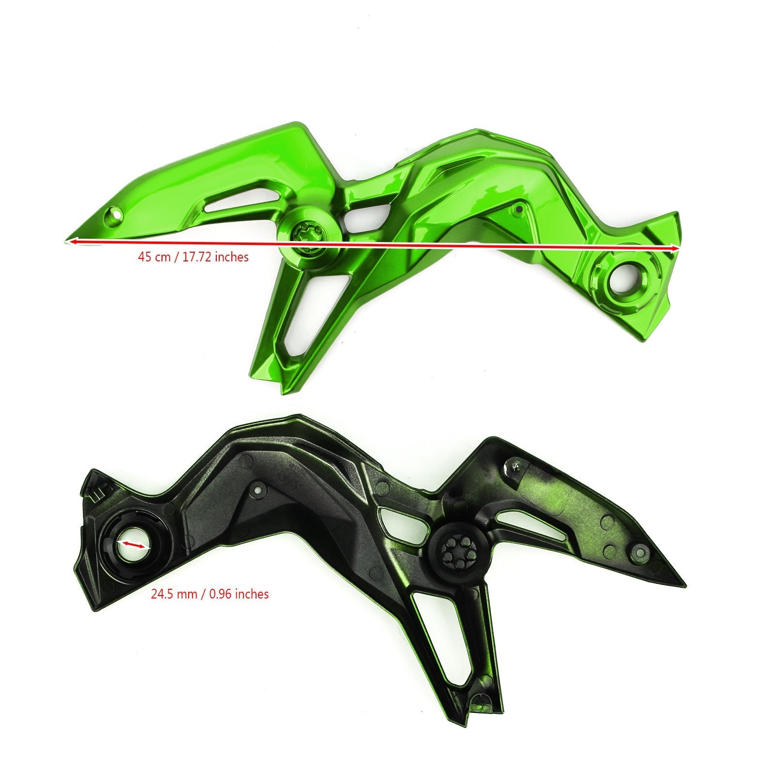 Motocykl ABS ABS Ochrona plastiku rejestracja Kawasaki Z900 2020-2021 Generic