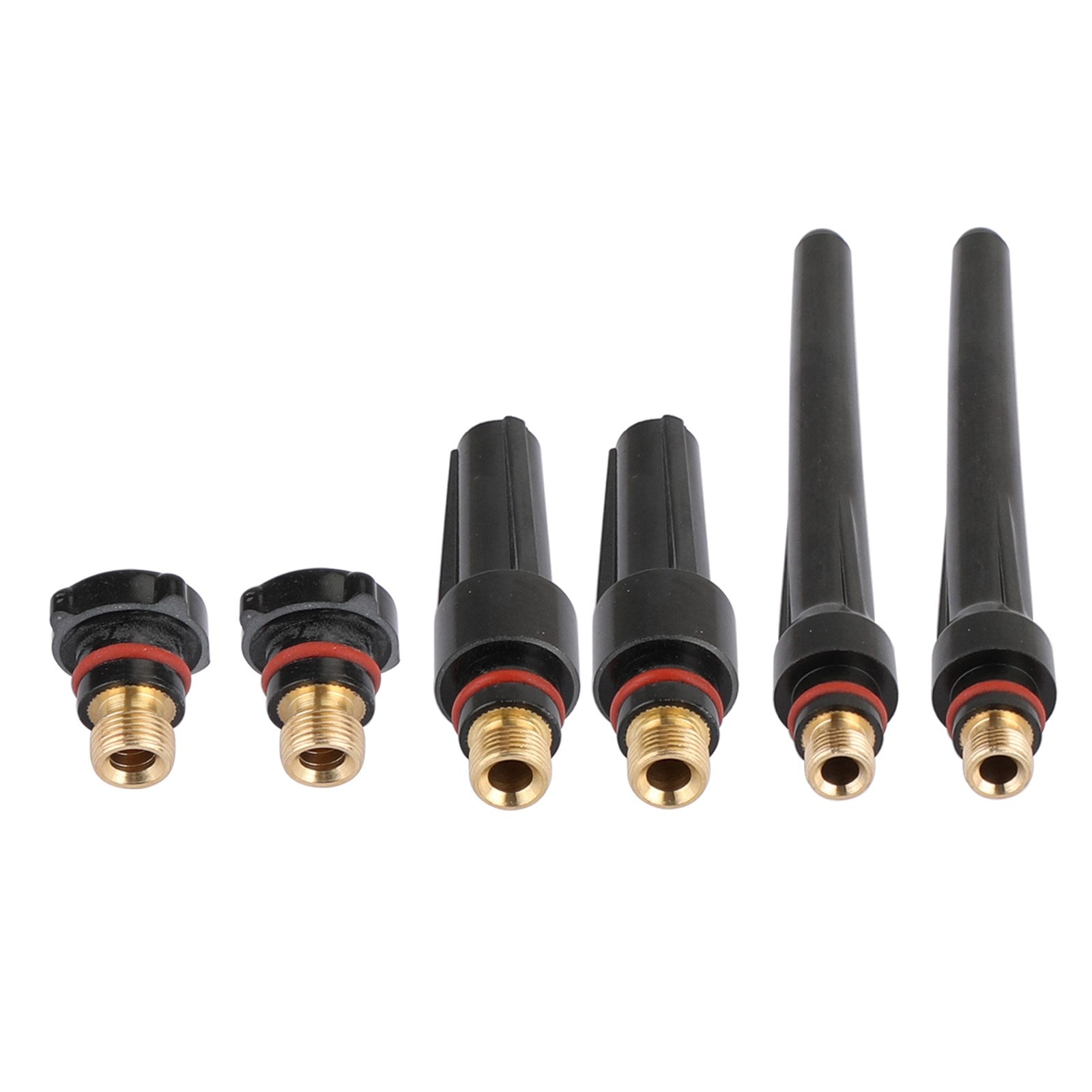 Takakannet TIG-hitsauspolttimelle WP17 WP26 WP18 pitkä keskipitkä lyhyt 2x 7,8,9