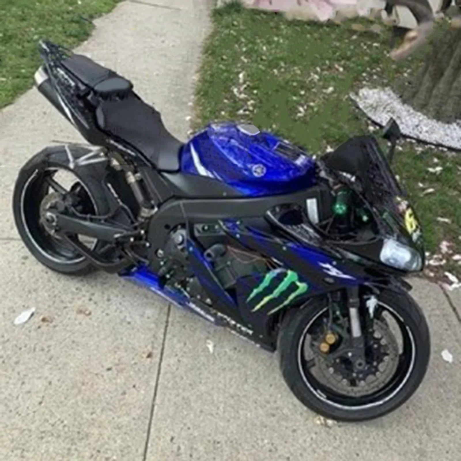 Kit de carénage Amotopart pour Yamaha YZF 1000 R1 2004-2006 générique