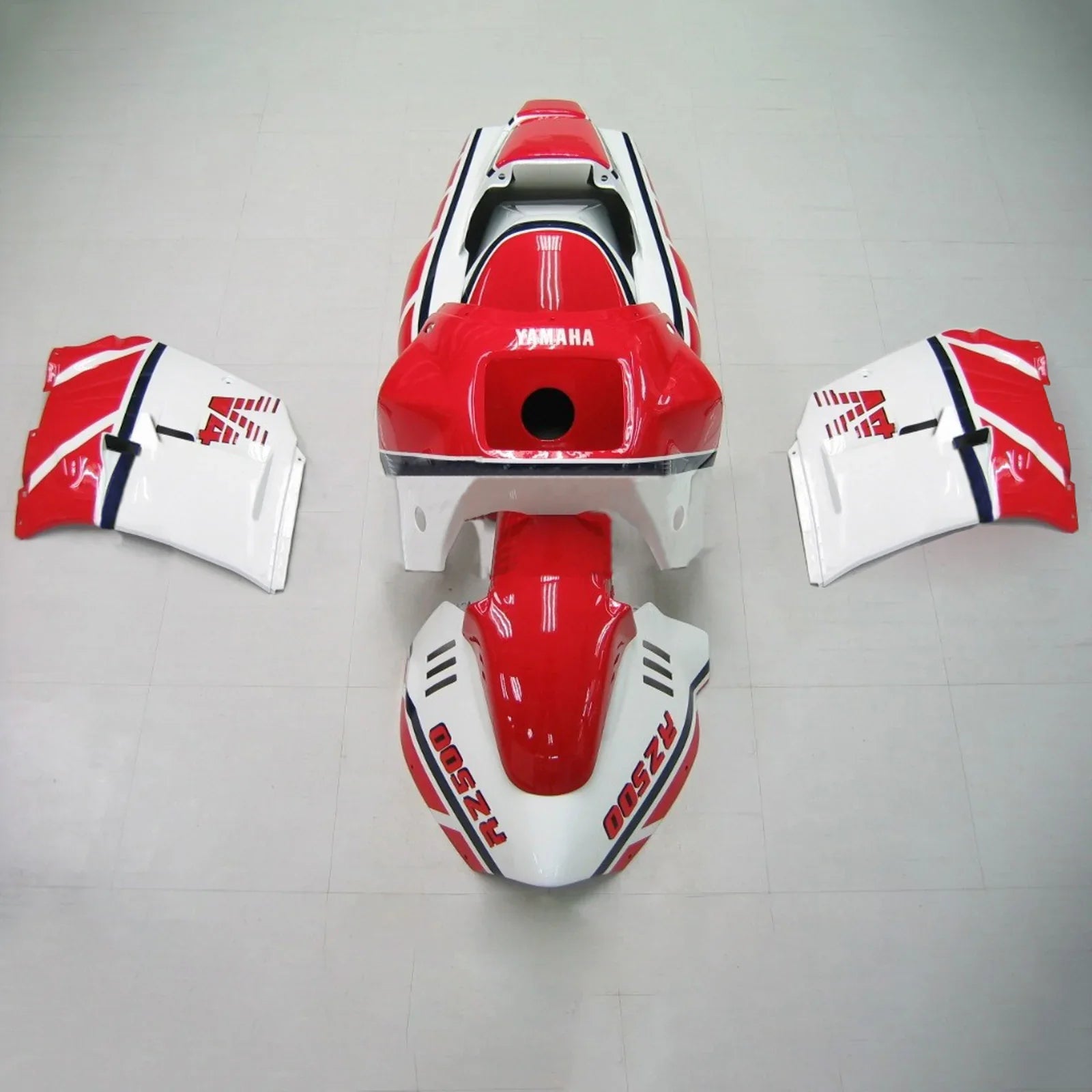 Kit de carenado Amotopart para Yamaha RZV500 / RD500 1985-1987 Genérico