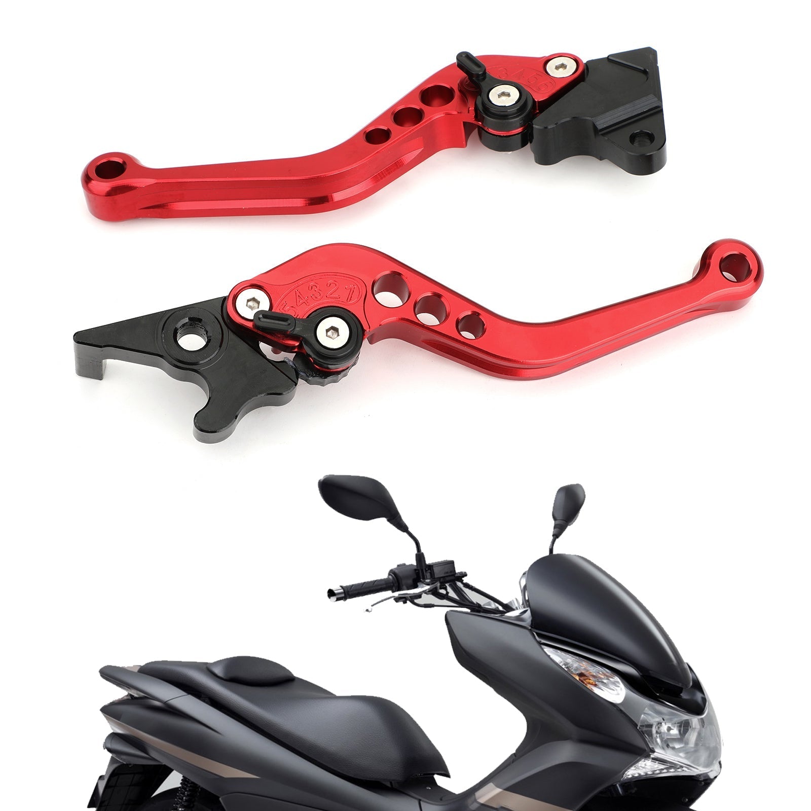 Leve del freno frizione per Honda PCX 125 argento generico